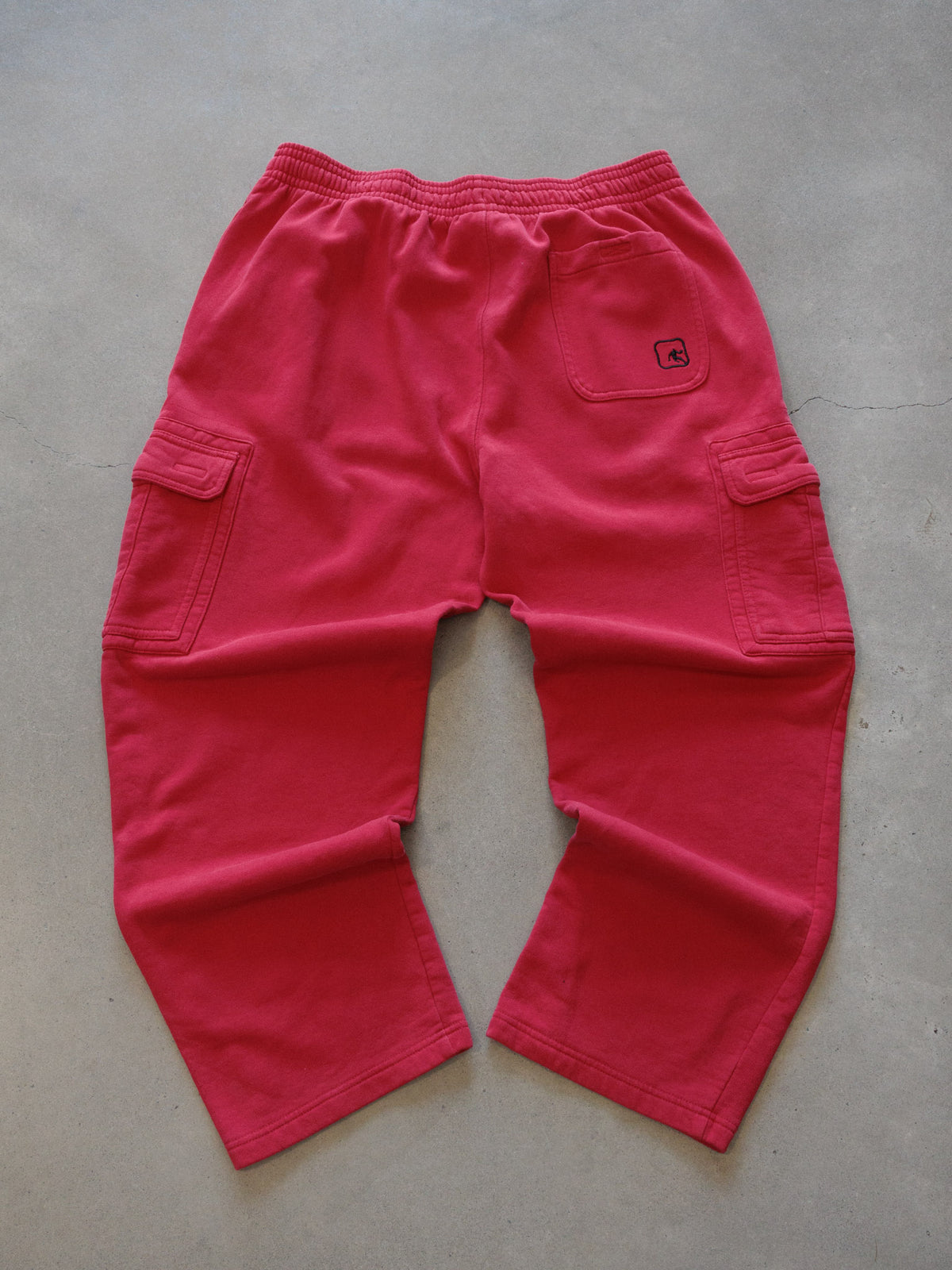 Vintage Red AND1 Cargo Sweatpants (XL)