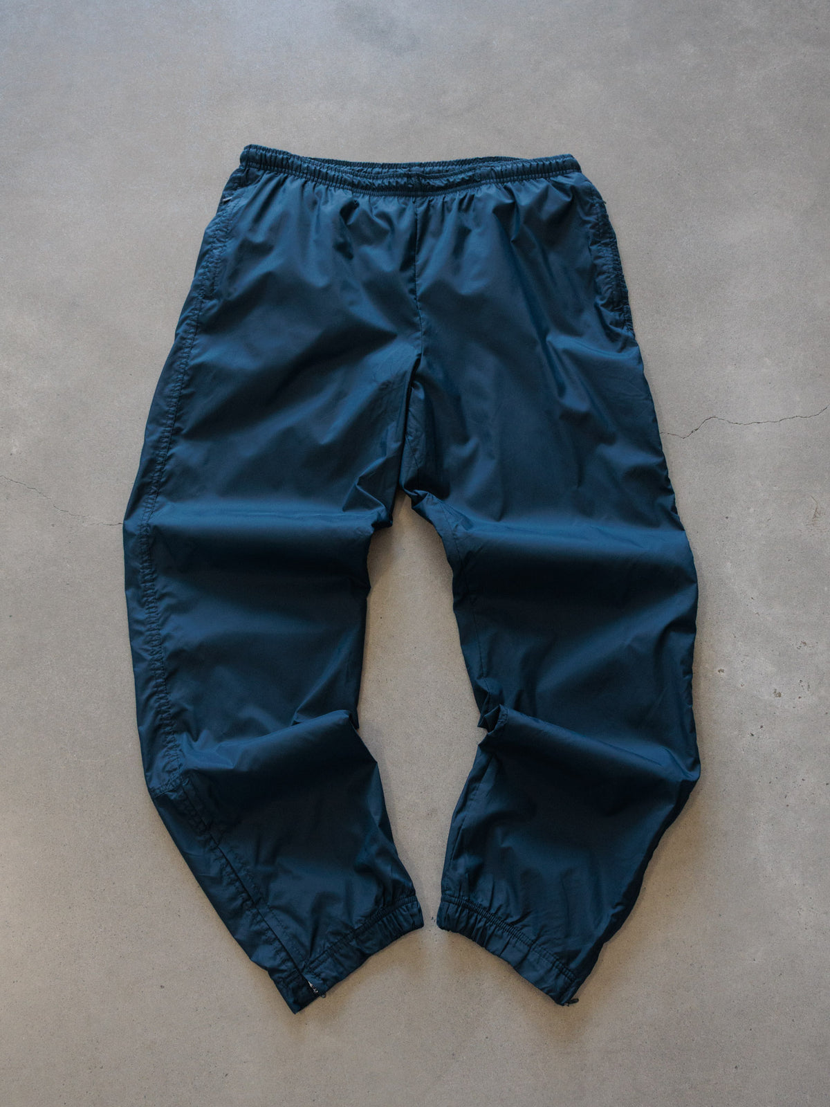 Vintage 00s Navy Nike Track Pants (Women's M)