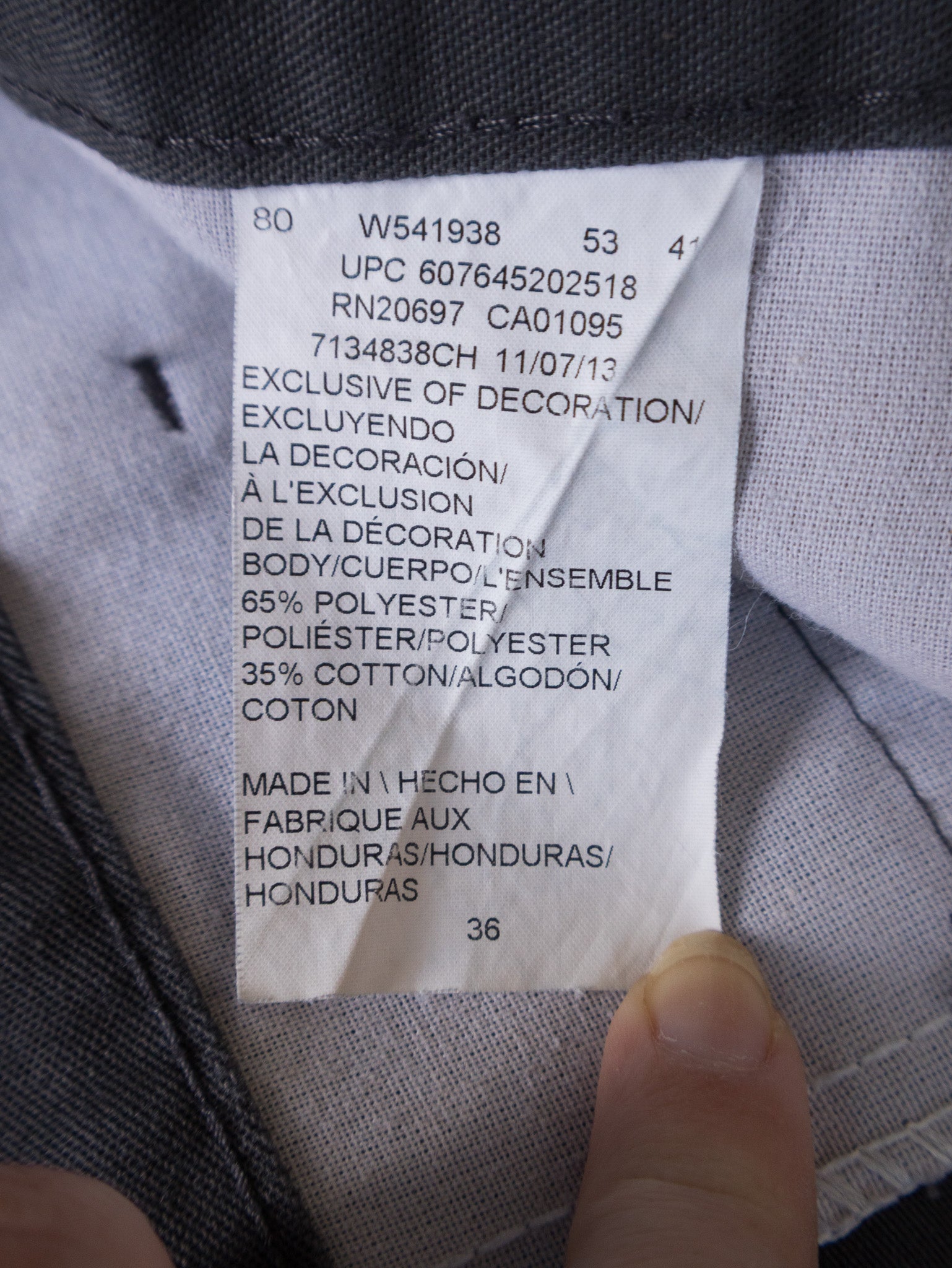 Vintage Grey Dickies Work Shorts (W36)