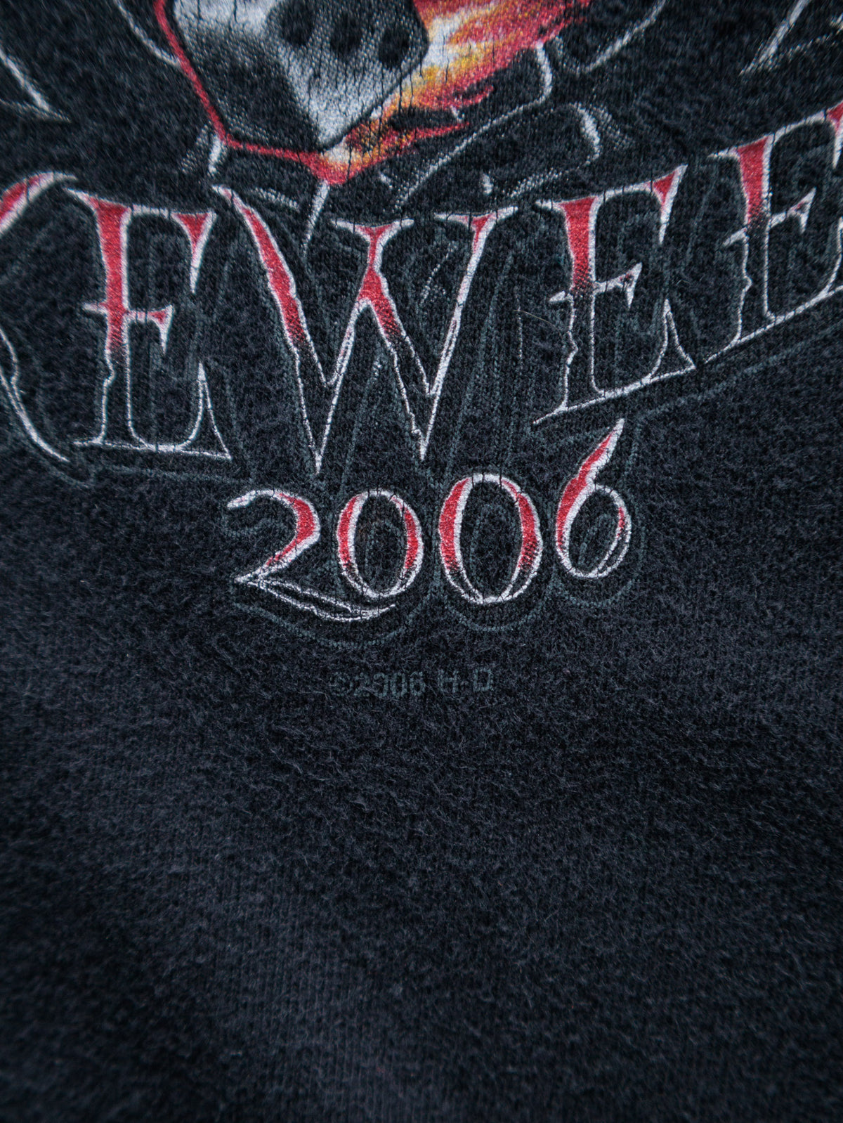 Vintage 2006 Black Harley-Davidson Daytona Beach Bike Week Long Sleeve Tee (-)