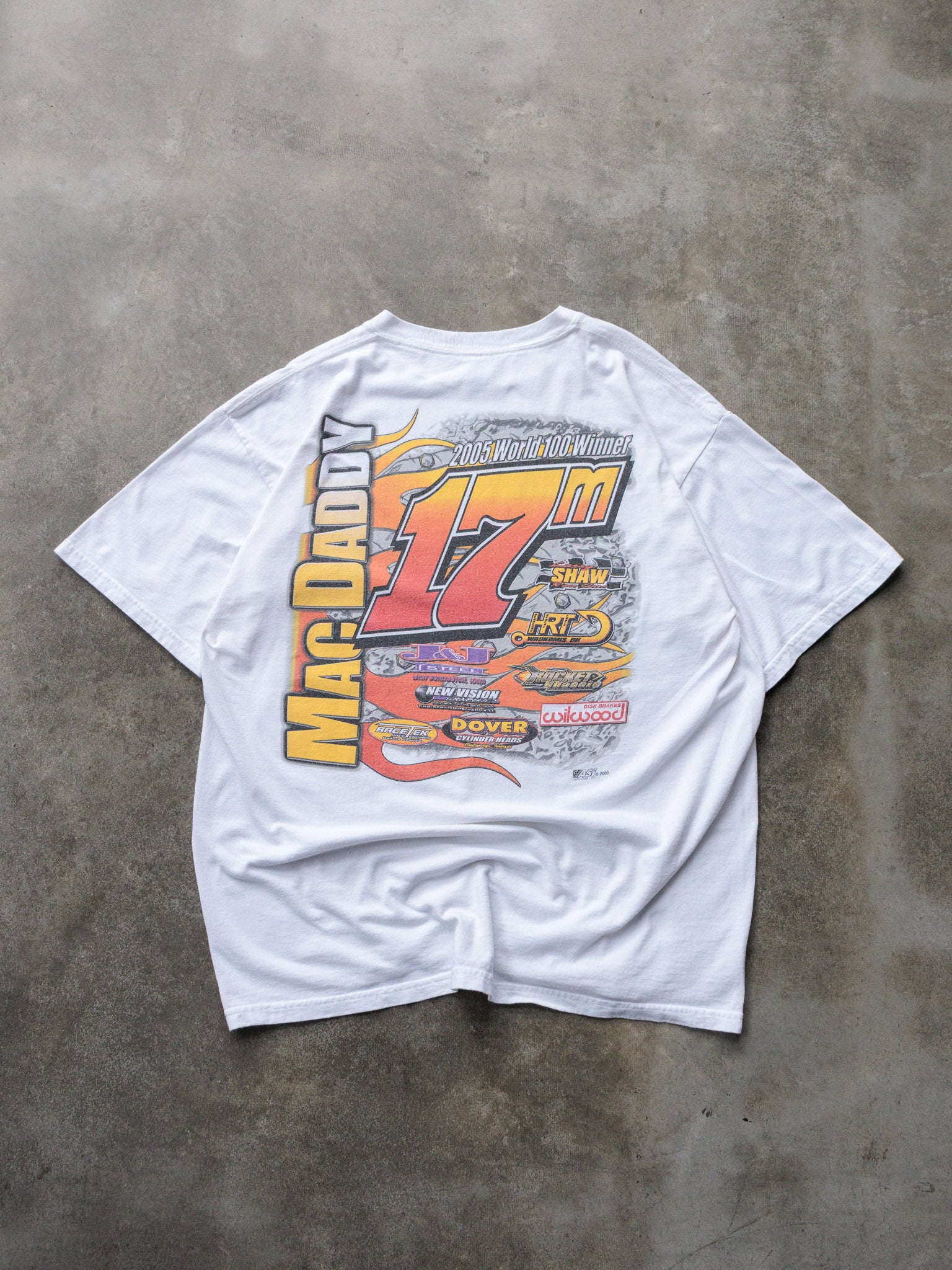 Vintage 2006 Dale McDowell Mac Daddy Racing Tee (XL)