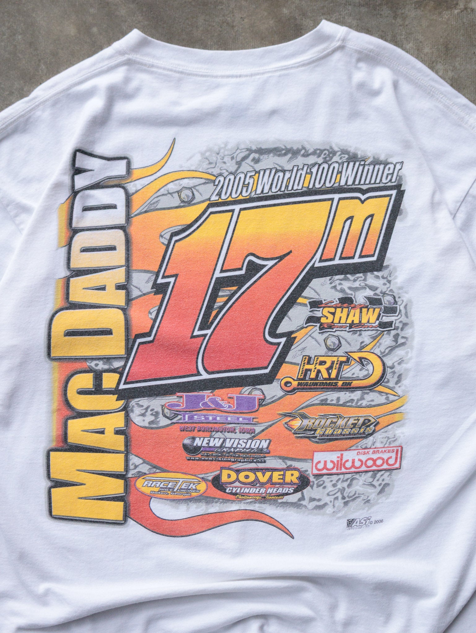 Vintage 2006 Dale McDowell Mac Daddy Racing Tee (XL)