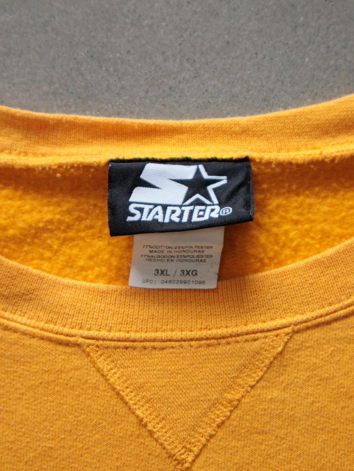 Vintage Yellow Starter Sweatshirt (3XL)