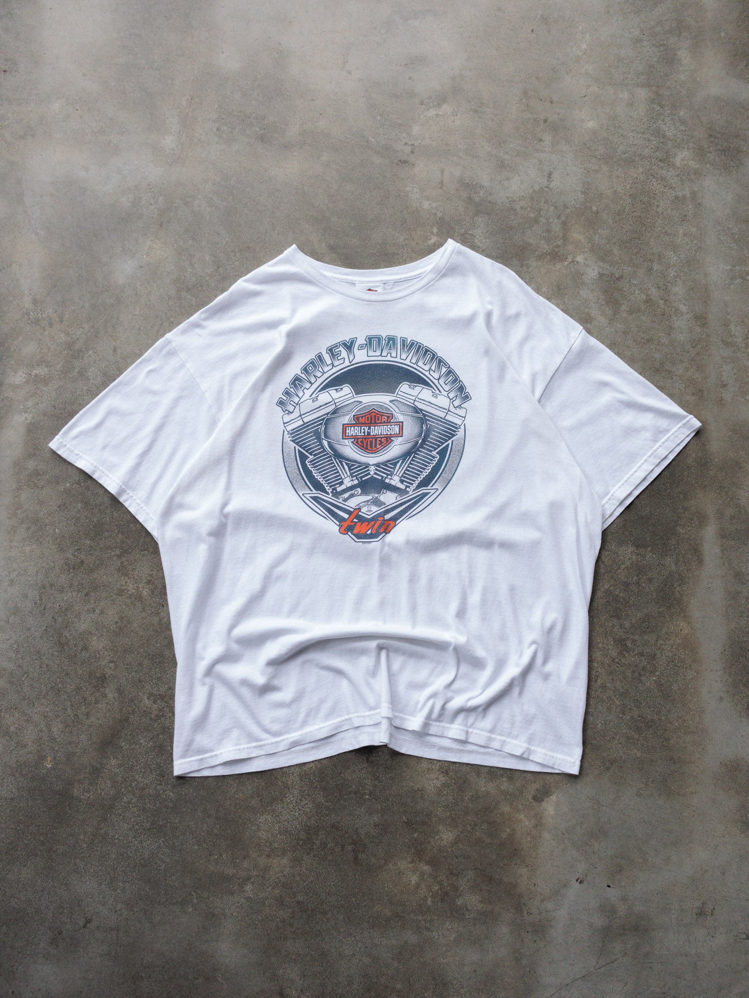 Vintage 00s Harley-Davidson Ogden Utah Twin Engine Tee (XL)