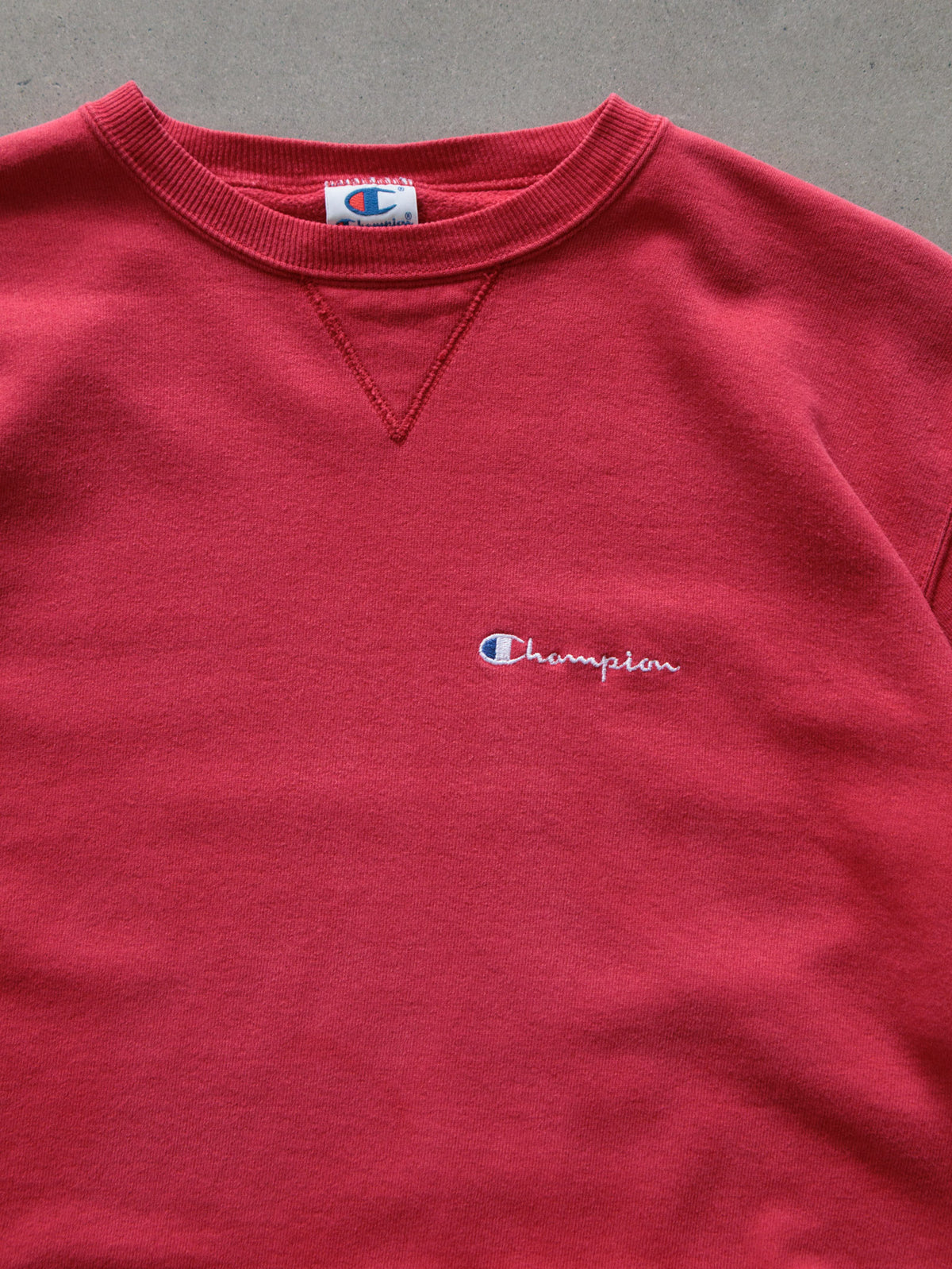 Vintage 90s Red Champion Sweatshirt (L)