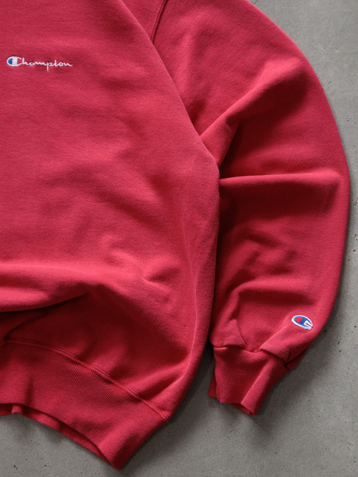 Vintage 90s Red Champion Sweatshirt (L)