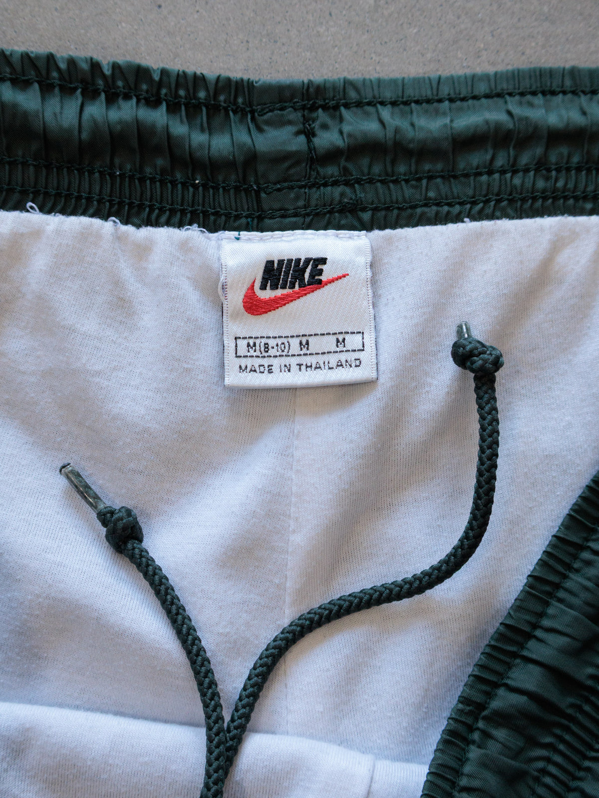Vintage 00s Green Nike Track Pants (Women's M)