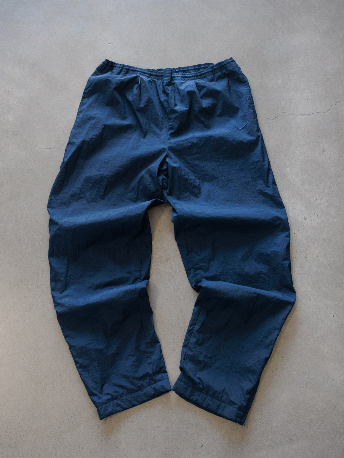 Vintage 90s Navy Nike Track Pants (M)