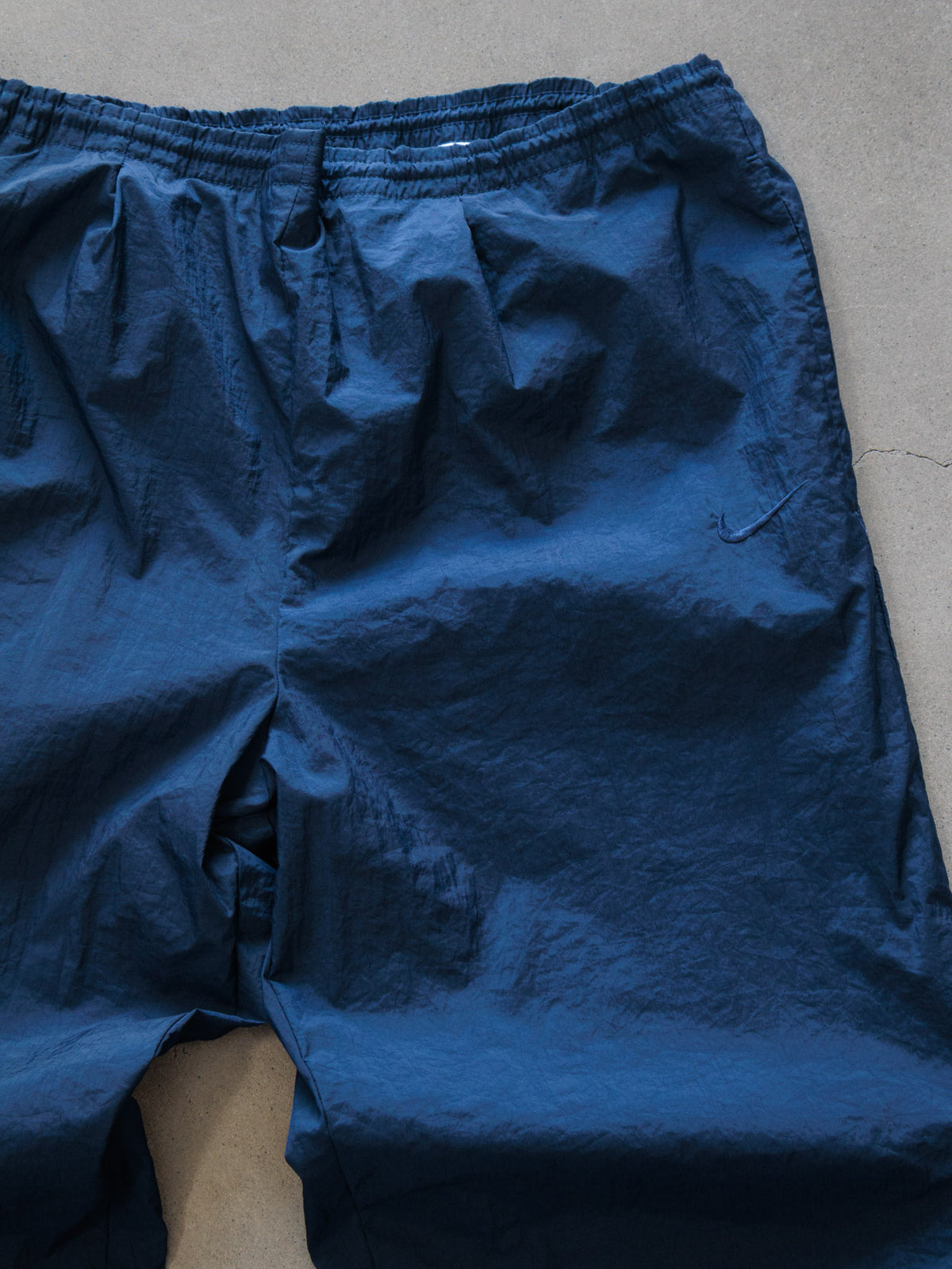 Vintage 90s Navy Nike Track Pants (M)