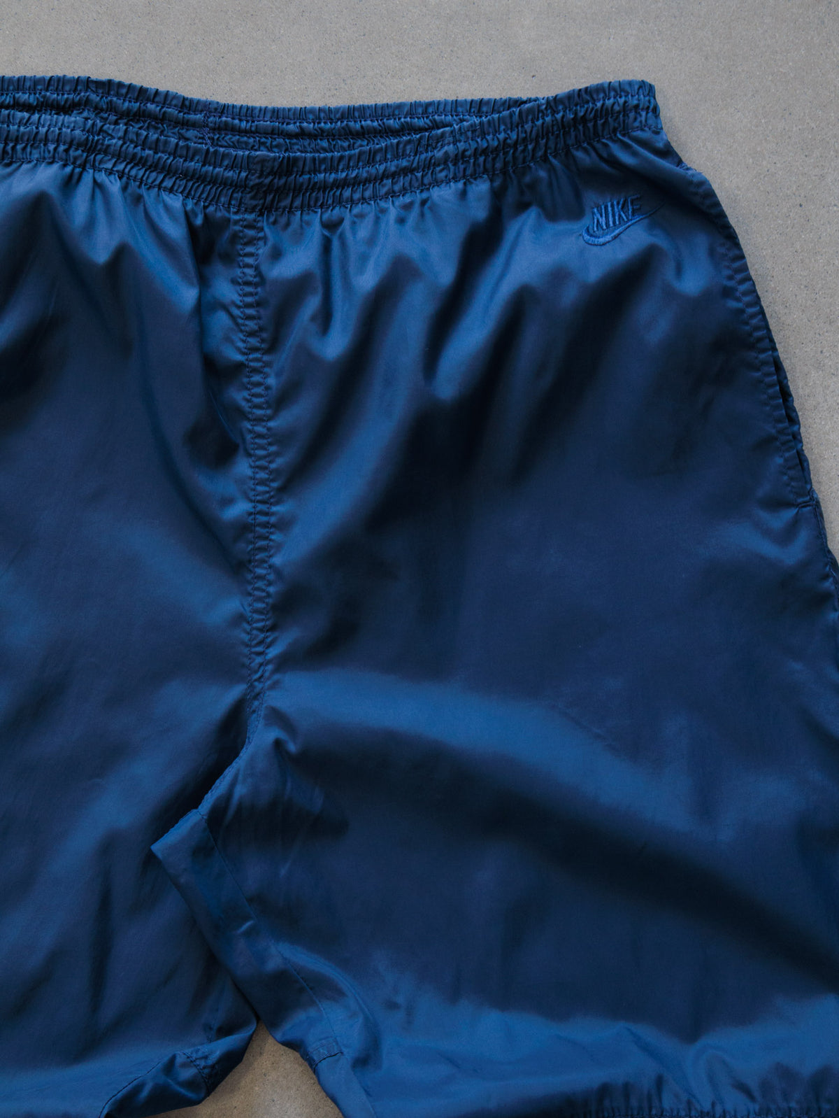 Vintage 90s Navy Nike Track Pants (L)