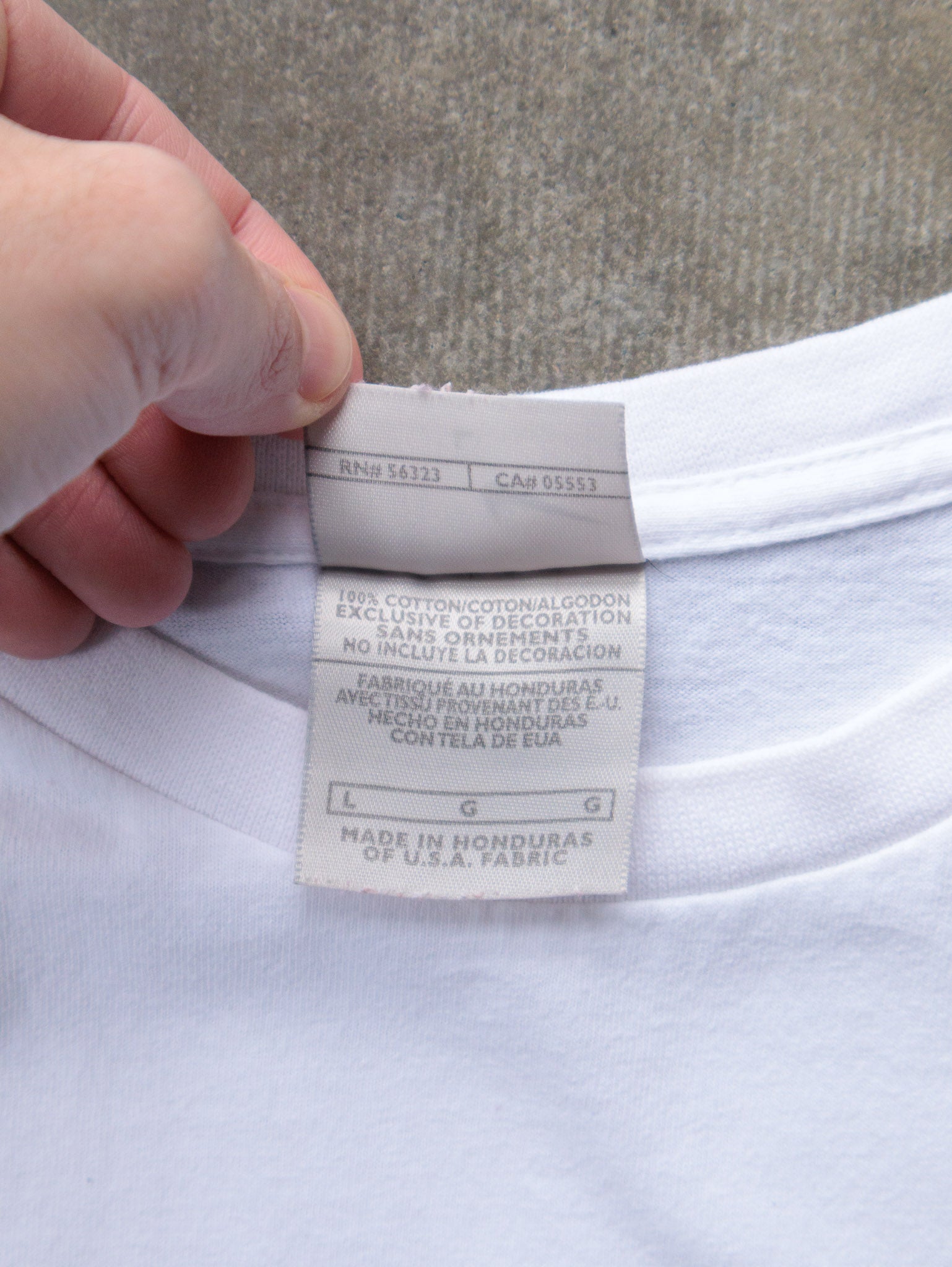Vintage 2005 White Nike Spokane Hoopfest Tee (L)