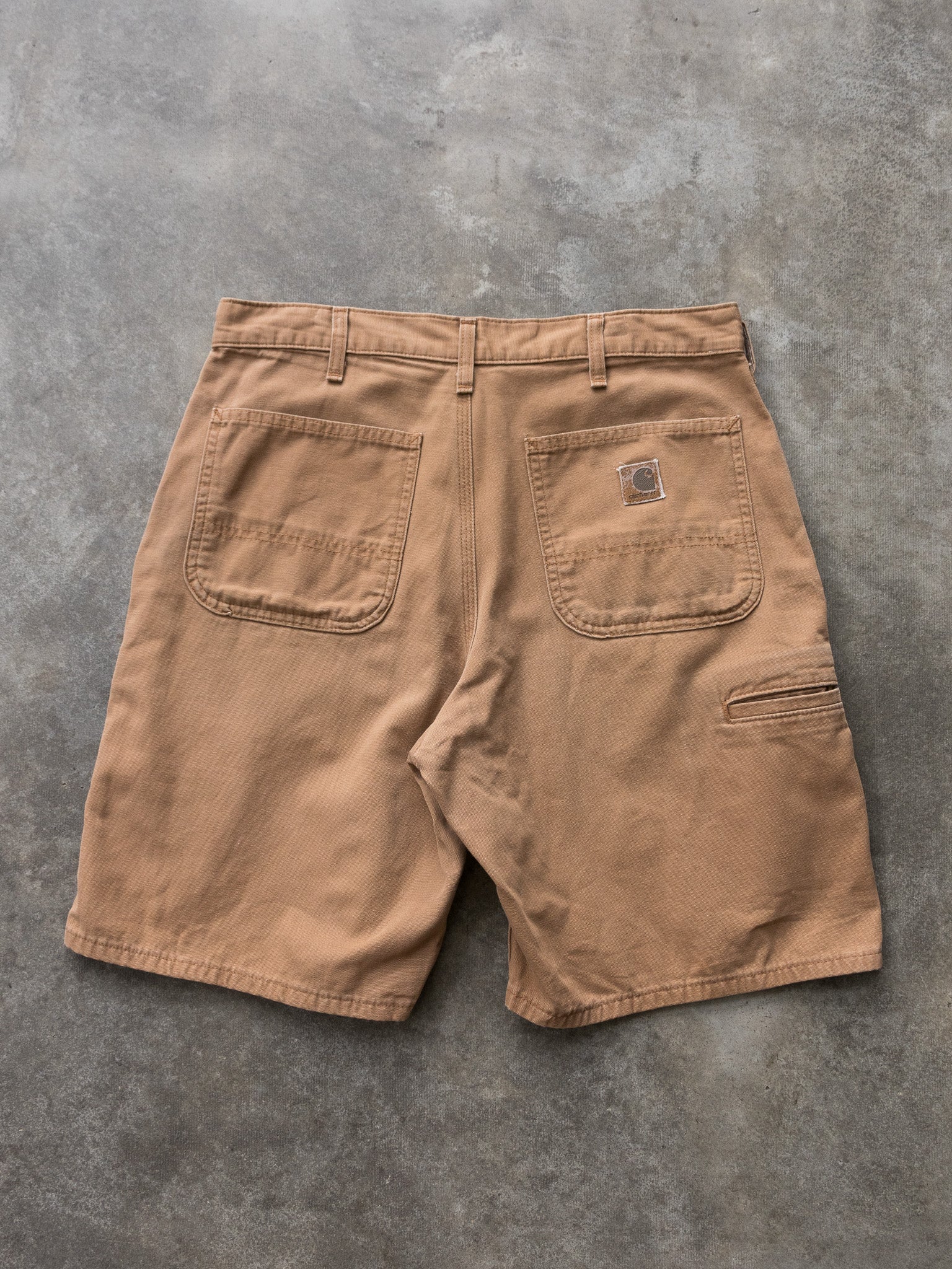 Vintage Tan Carhartt Work Shorts (W33)