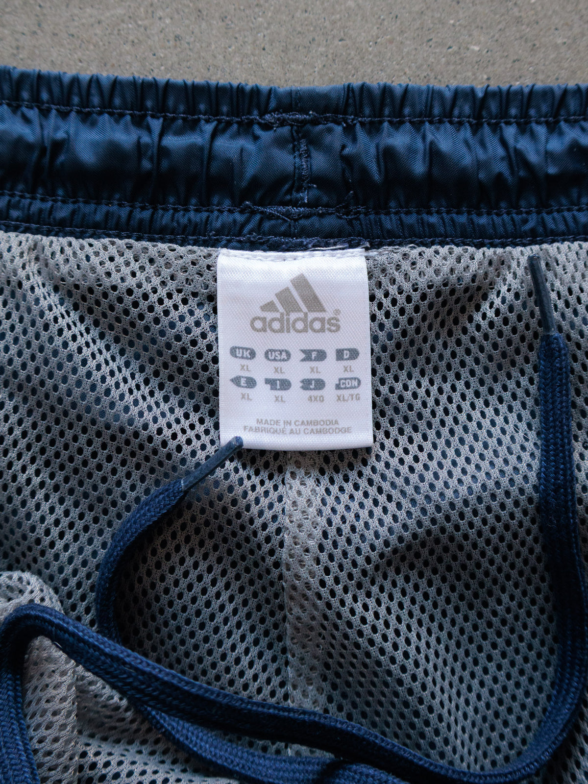 Vintage 00s Navy Adidas Track Pants (XL)