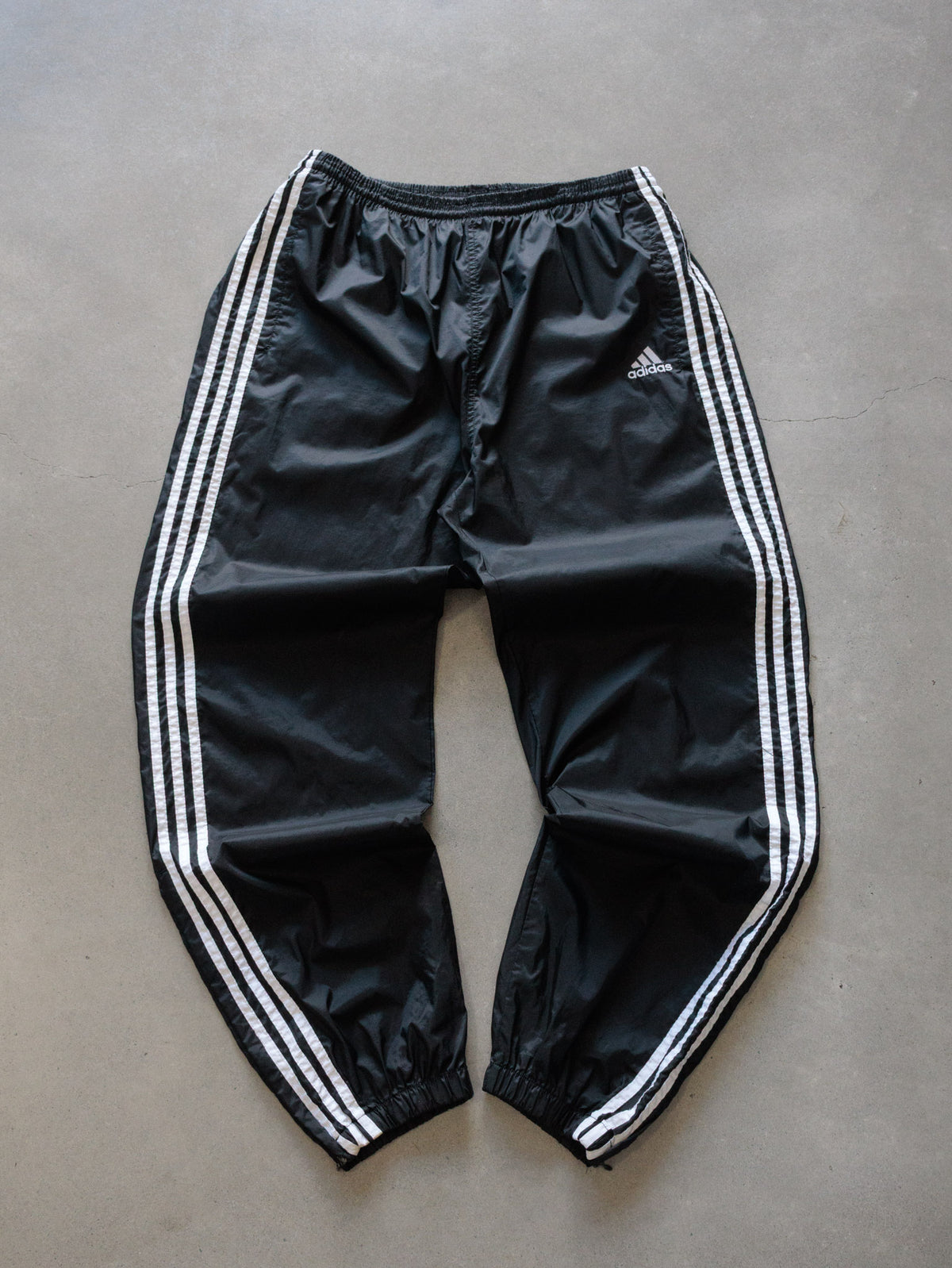 Vintage 00s Black Adidas Track Pants (XL)