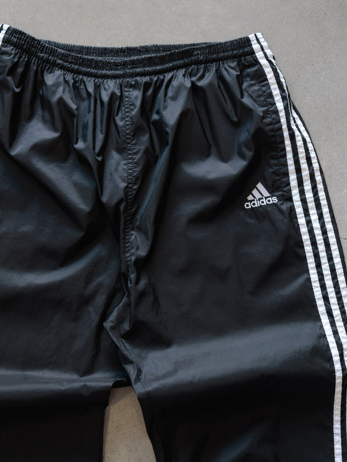 Vintage 00s Black Adidas Track Pants (XL)