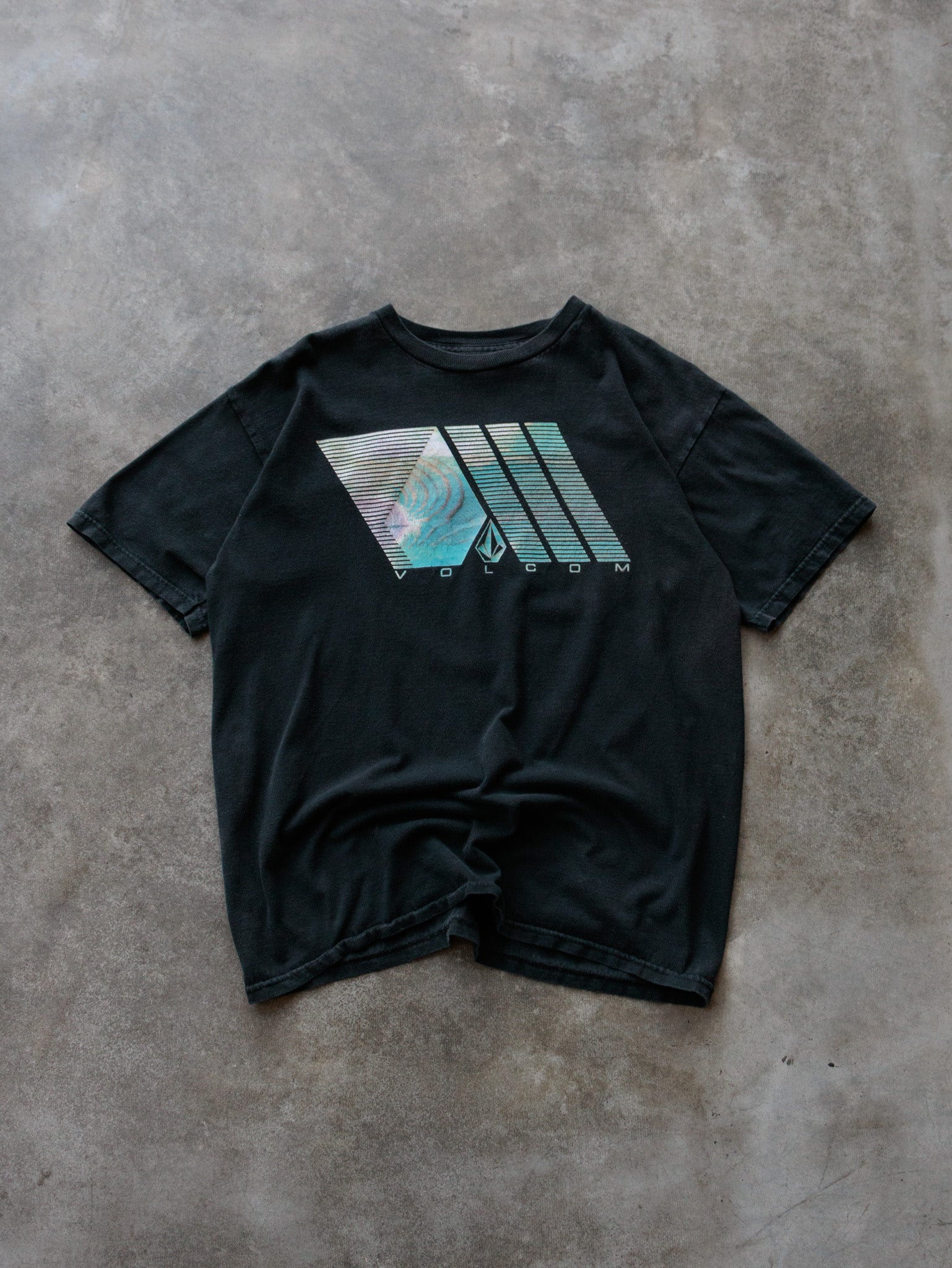 Vintage Black Volcom Tee (M)