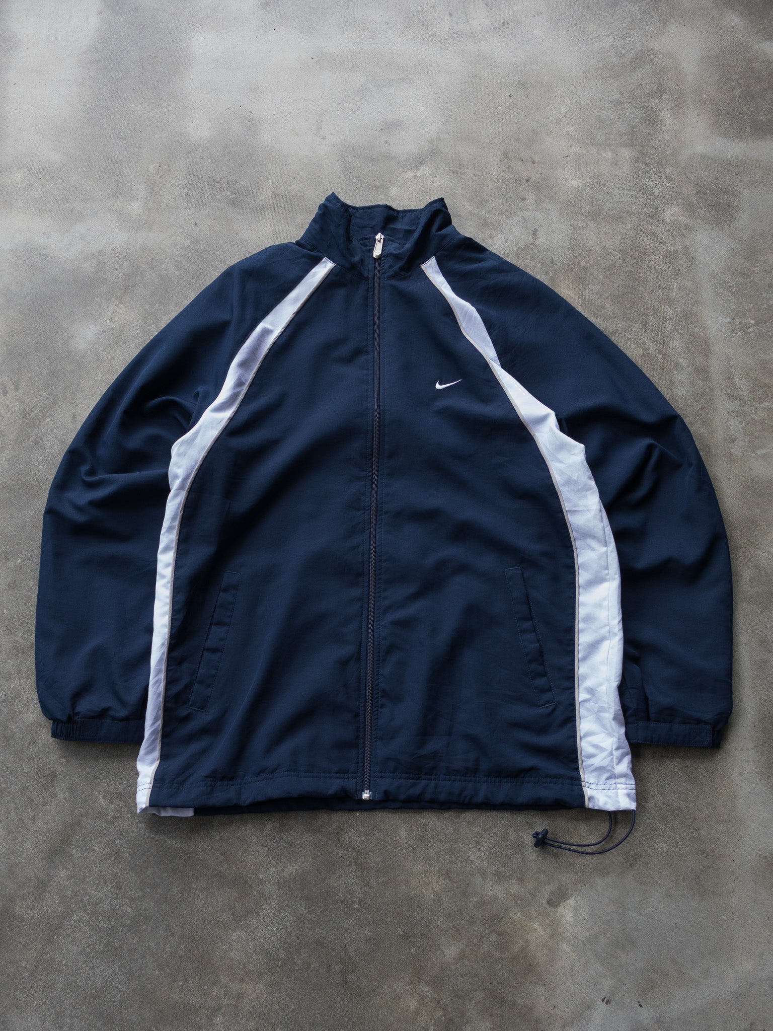 Vintage Navy Nike Windbreaker (XL)