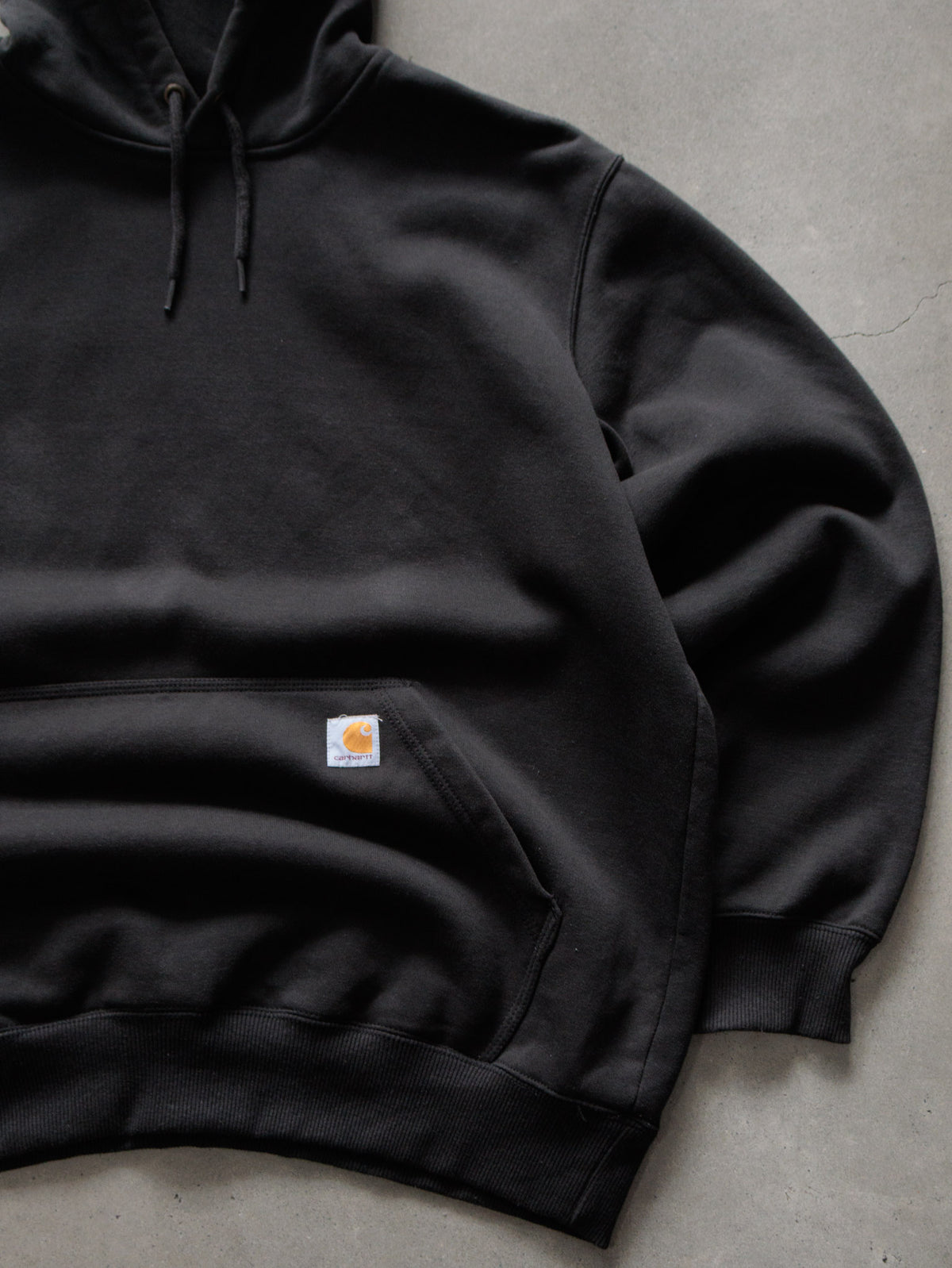 Vintage Black Carhartt Hoodie (XL)