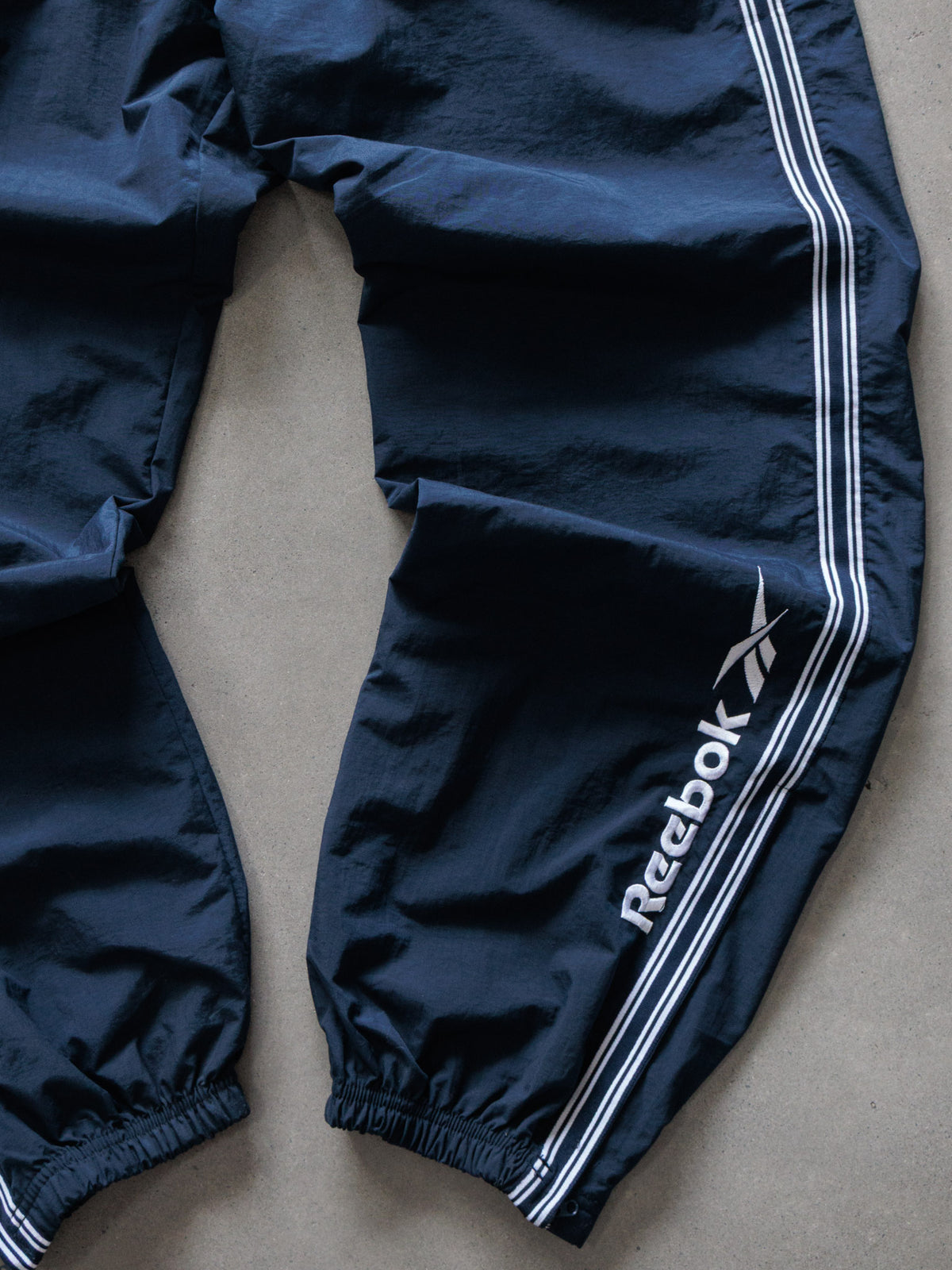 Vintage 00s Navy Reebok Track Pants (XL)
