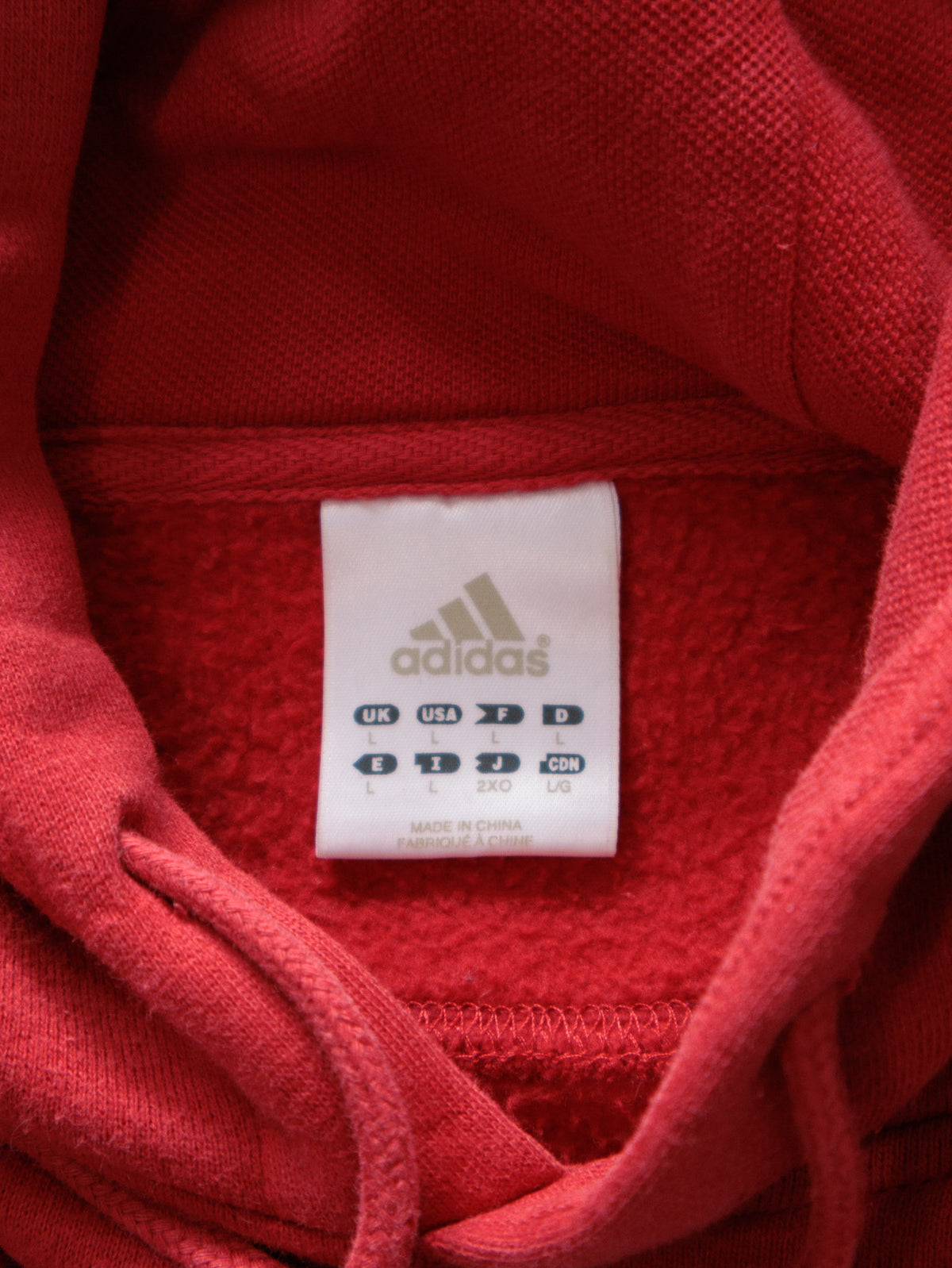Vintage 00s Red Adidas St. Louis Cardinals Hoodie (L)