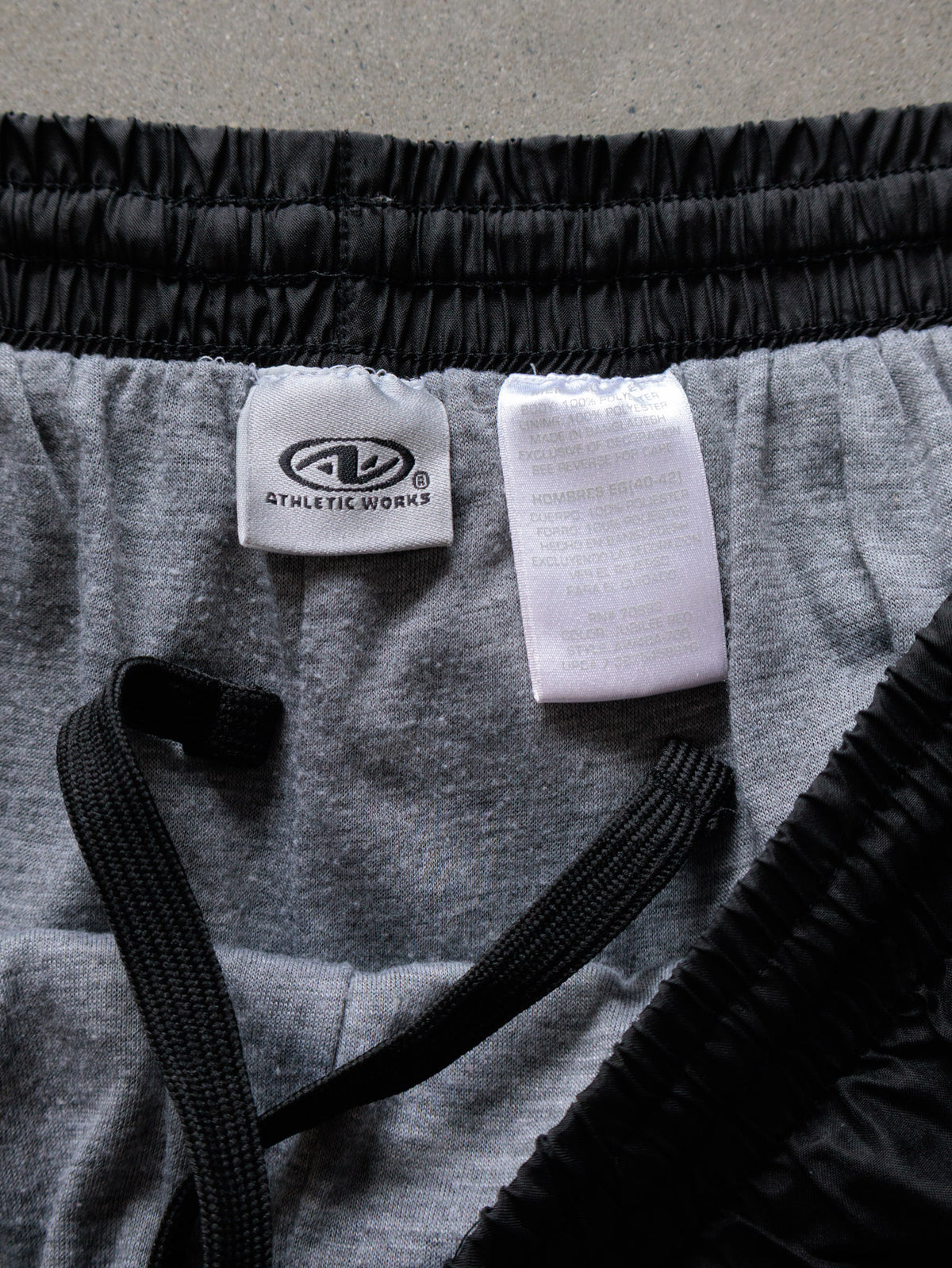 Vintage Black Track Pants (XL)