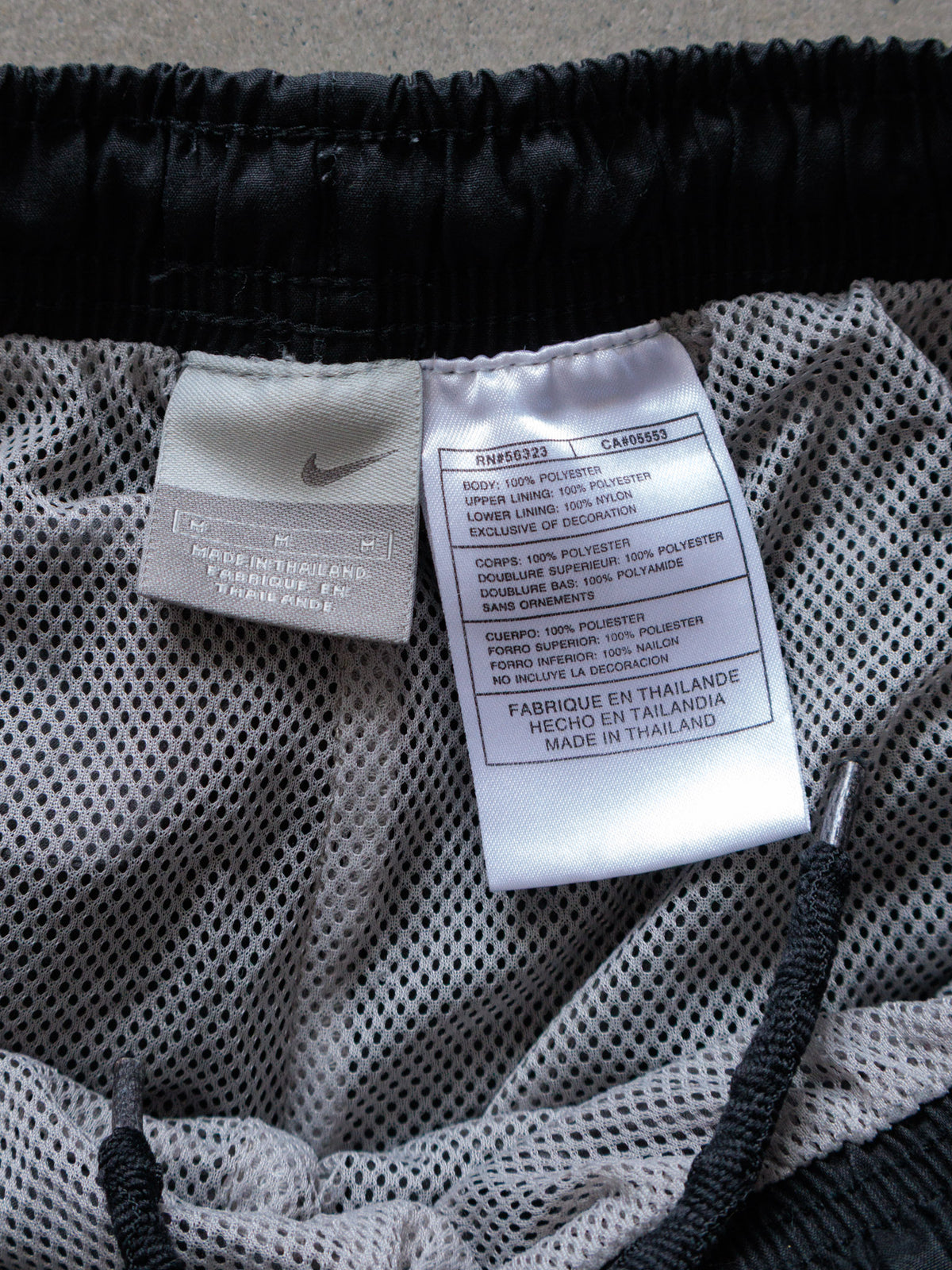 Vintage 00s Black Nike Track Pants (M)