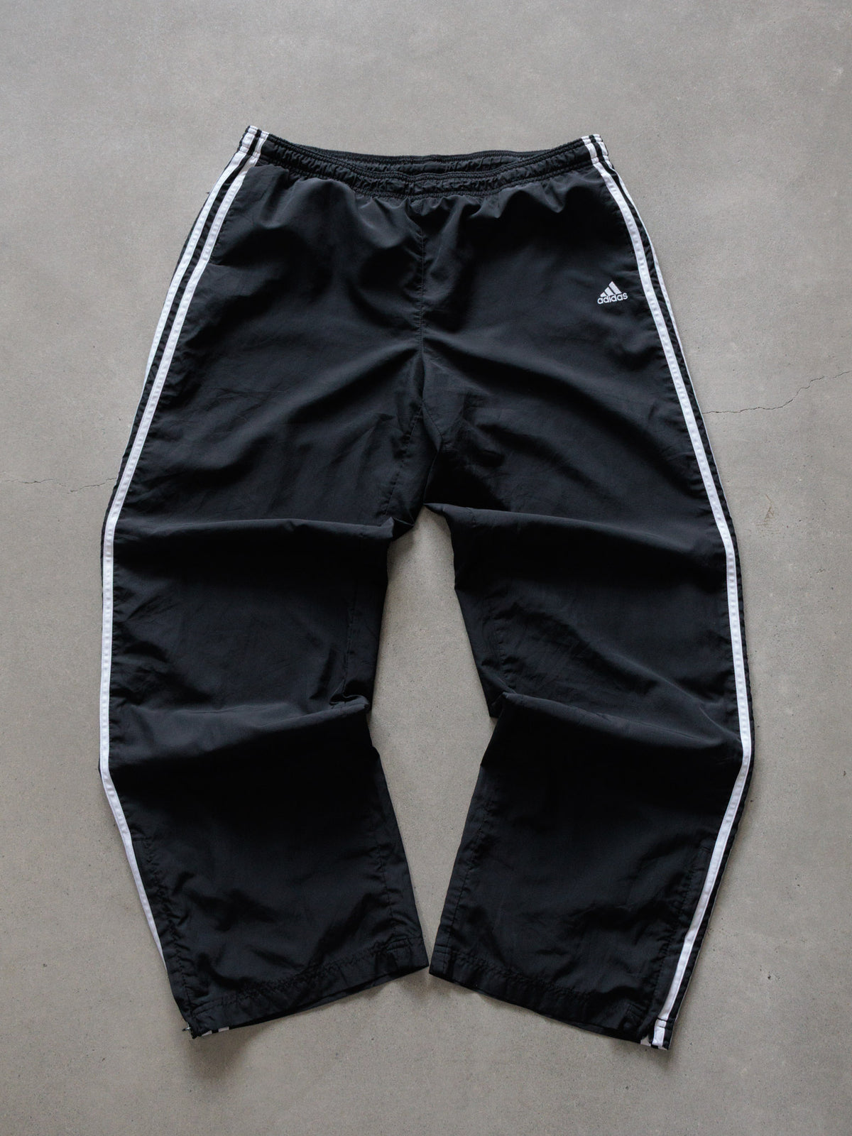 Vintage Black Adidas Track Pants (L)