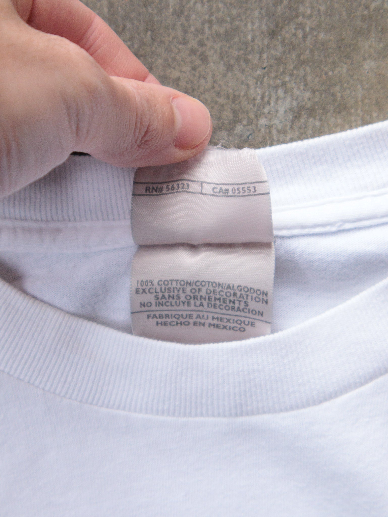 Vintage 00s White Nike Logo Tee (L)
