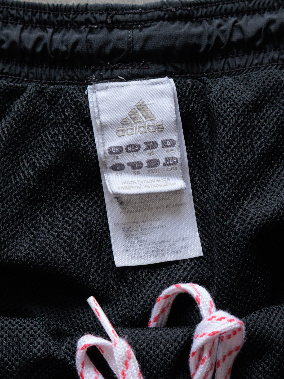 Vintage Black Adidas Track Pants (L)