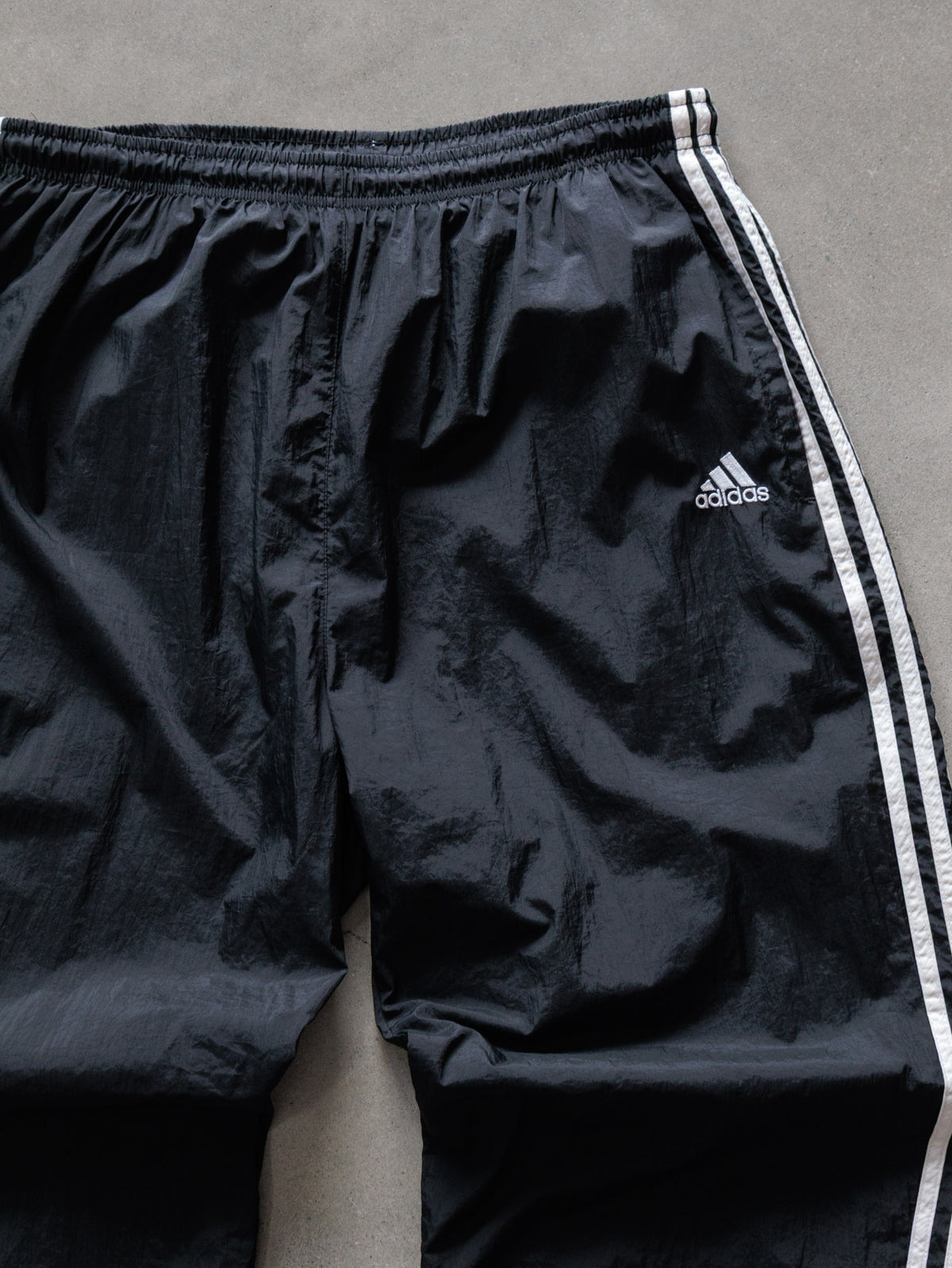 Vintage 00s Black Adidas Track Pants (XL)