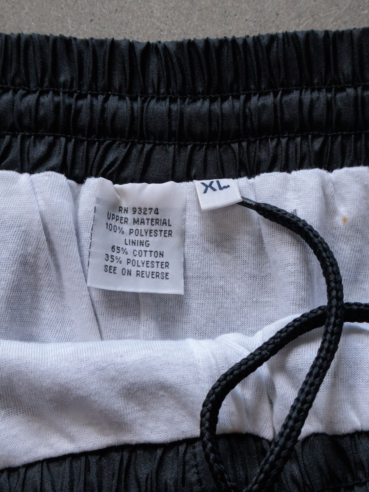 Vintage 90s Black Nike Zip-Off Track Pants (XL)
