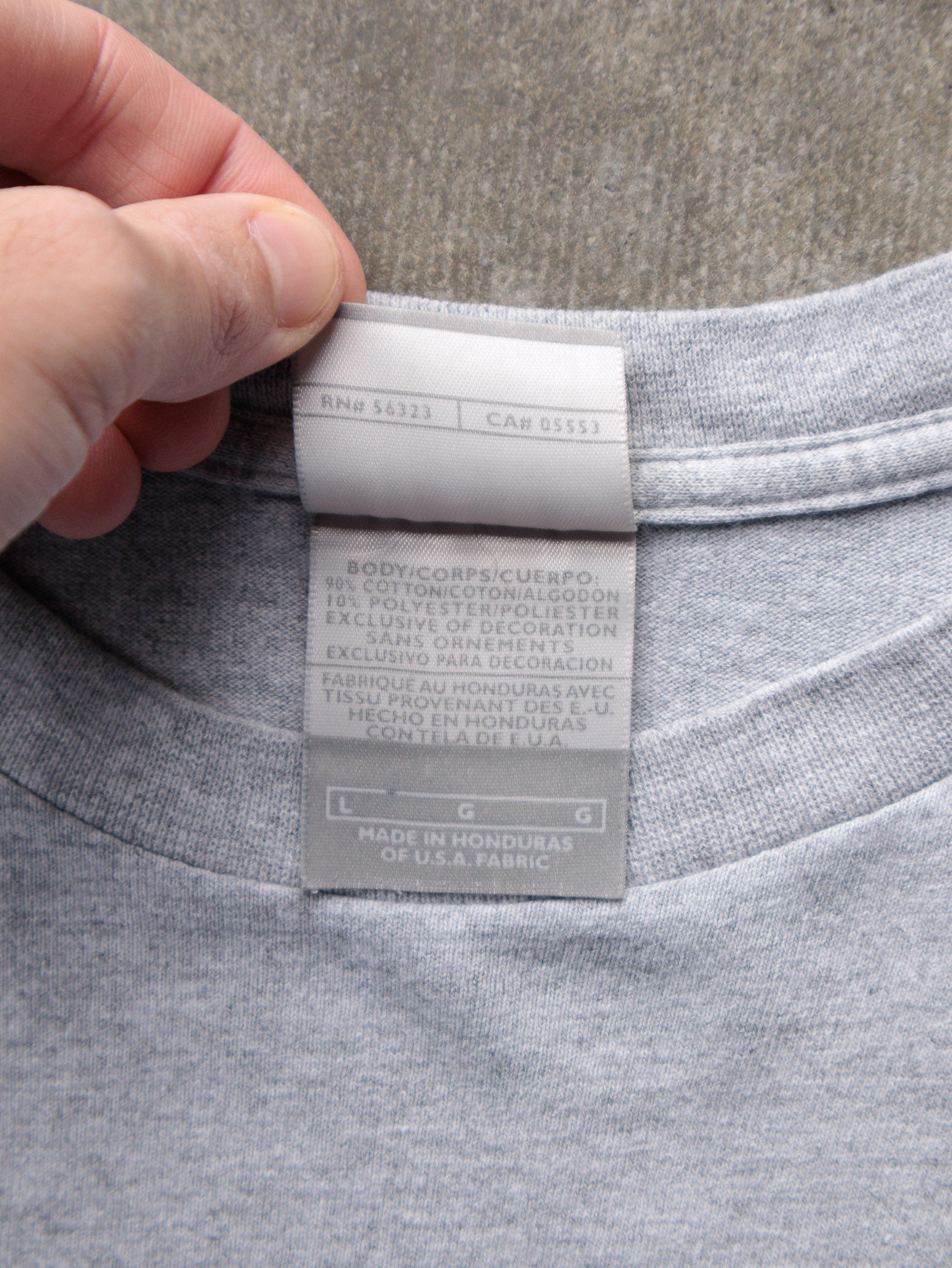 Vintage 00s Grey Nike Logo Long Sleeve (L)