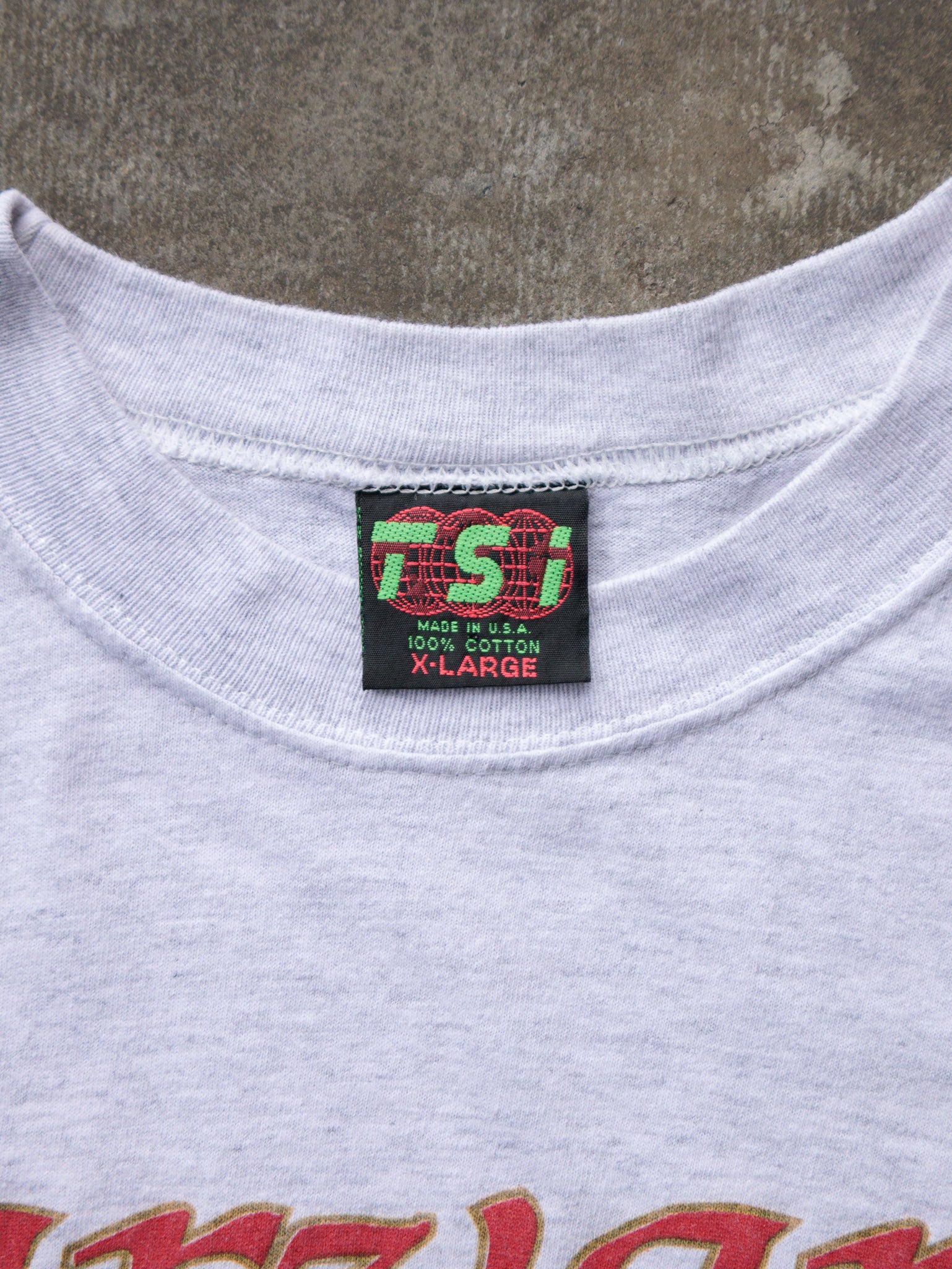 Vintage 90s Harvard Crimson Tee (XL)