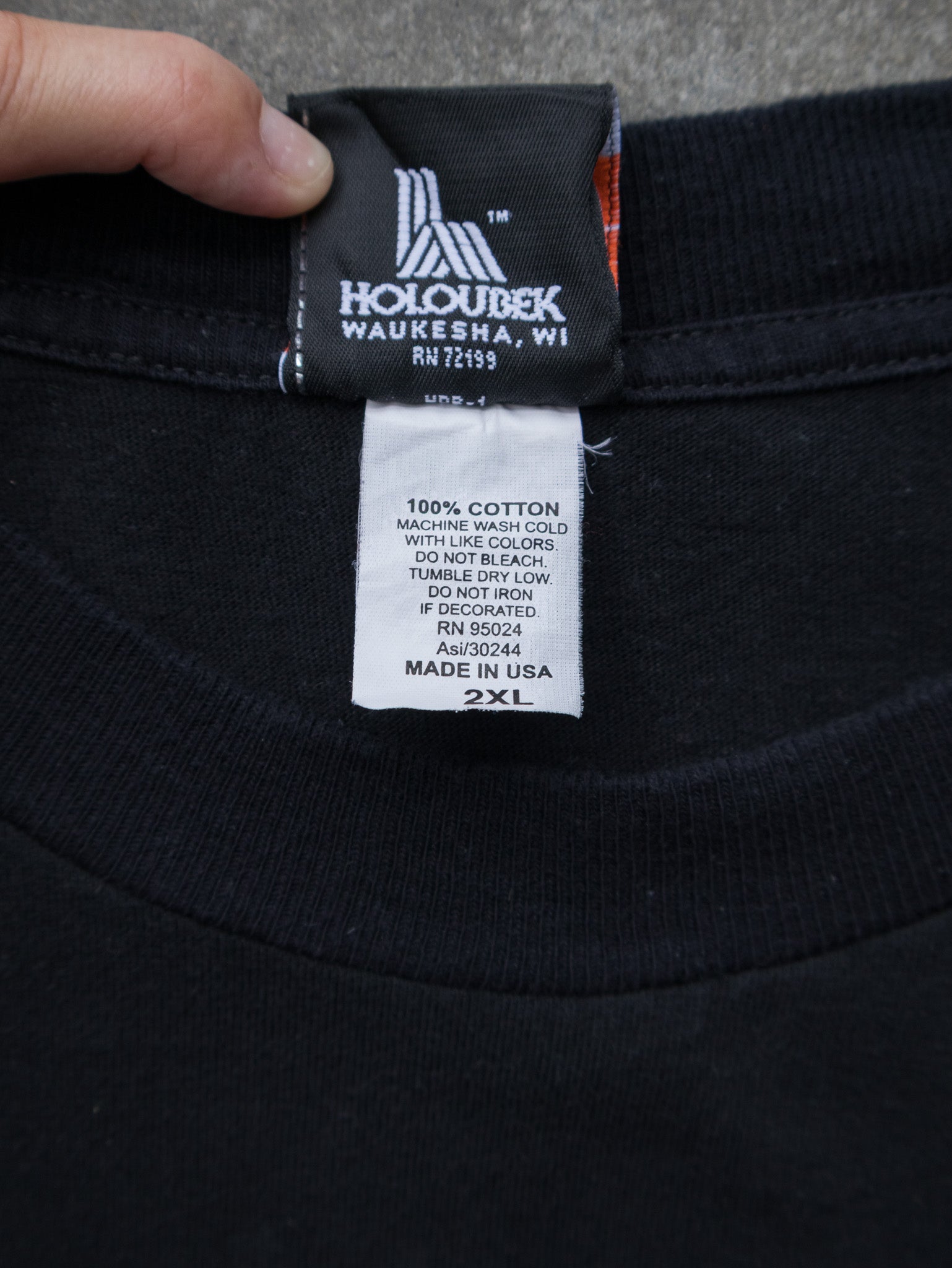 Vintage 2005 Black Harley-Davidson St. Louis Tee (2XL)