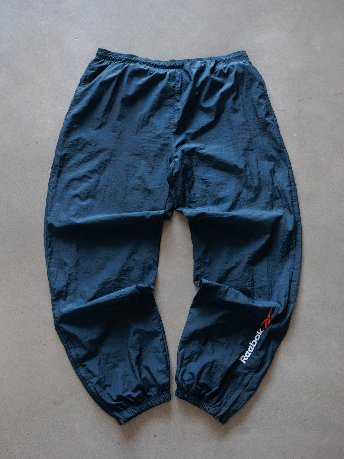 Vintage 90s Navy Reebok Track Pants (XL)