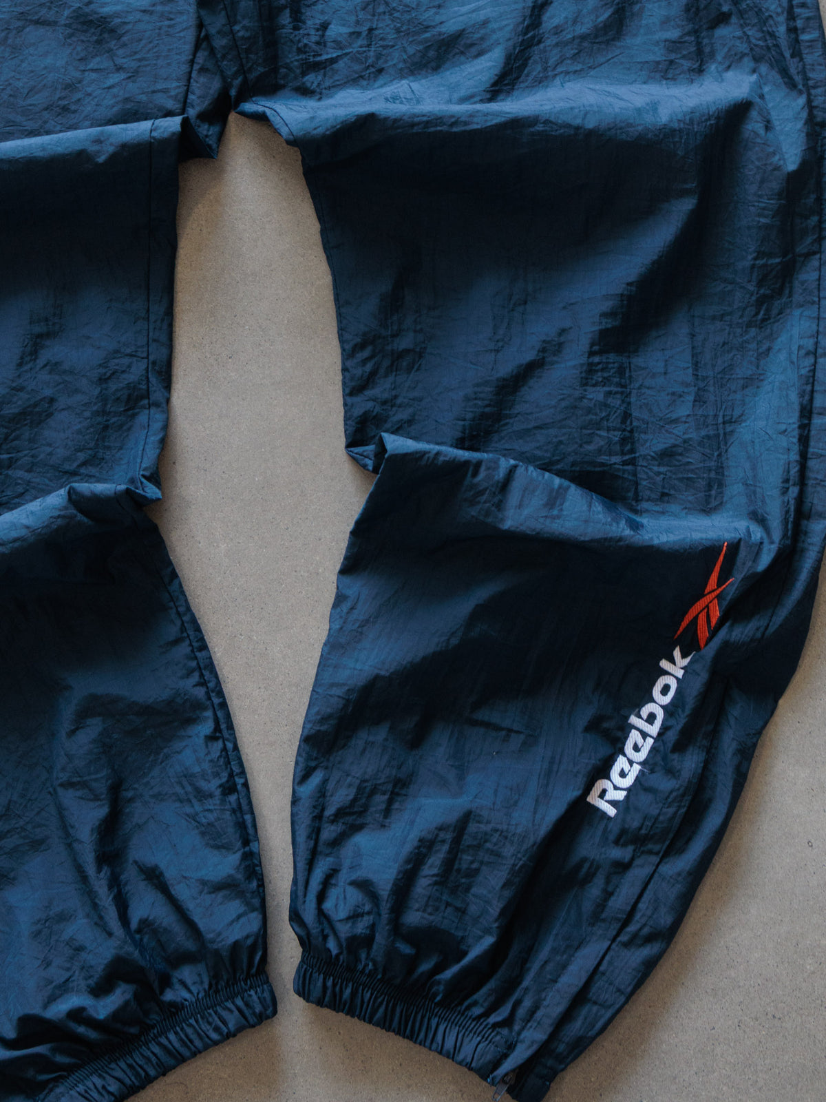 Vintage 90s Navy Reebok Track Pants (XL)