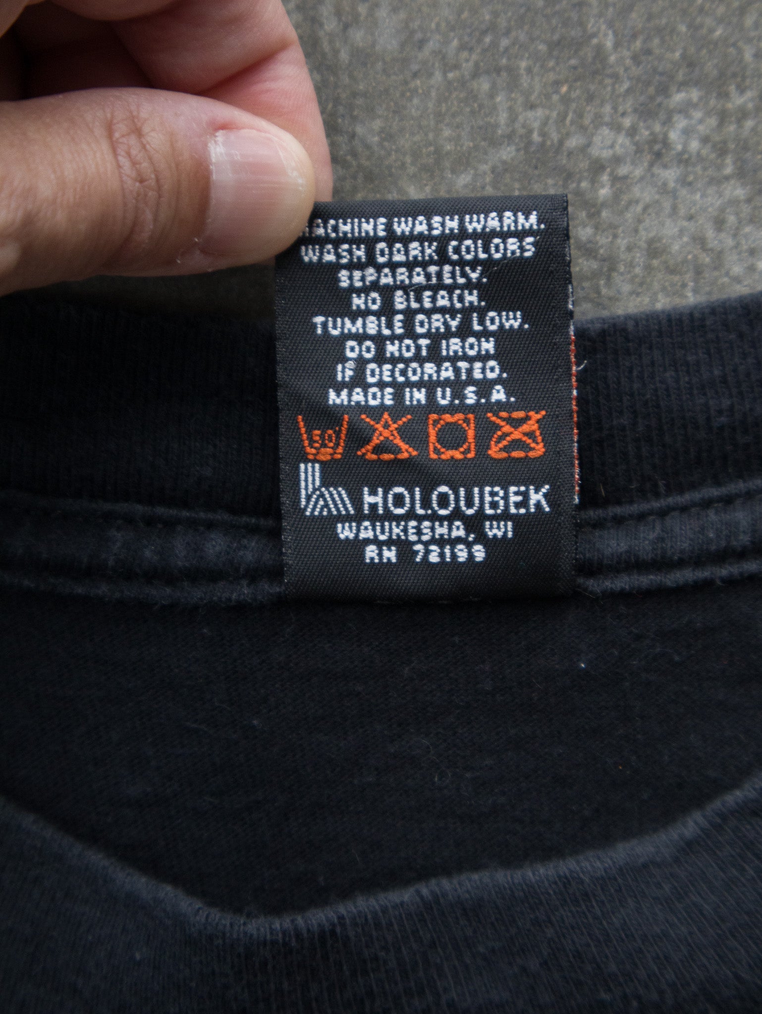 Vintage 2000 Black Harley-Davidson Roeder Ohio Tee (L)