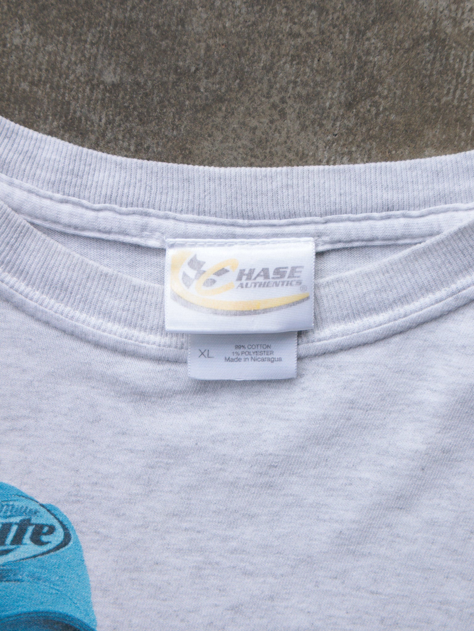 Vintage 00s Grey Kurt Busch Miller Lite Tee (XL)