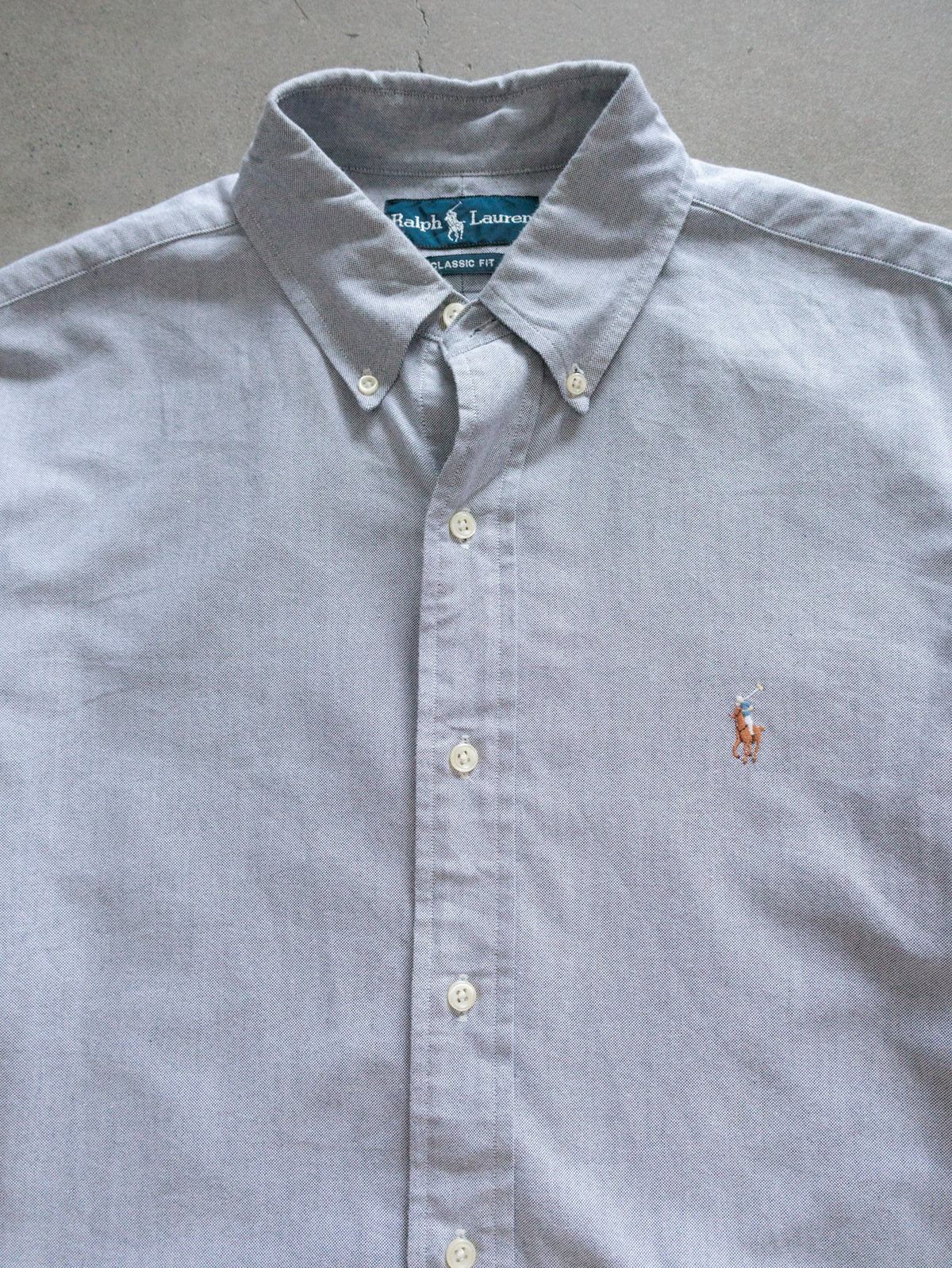Vintage 00s Blue Ralph Lauren Shirt (M)