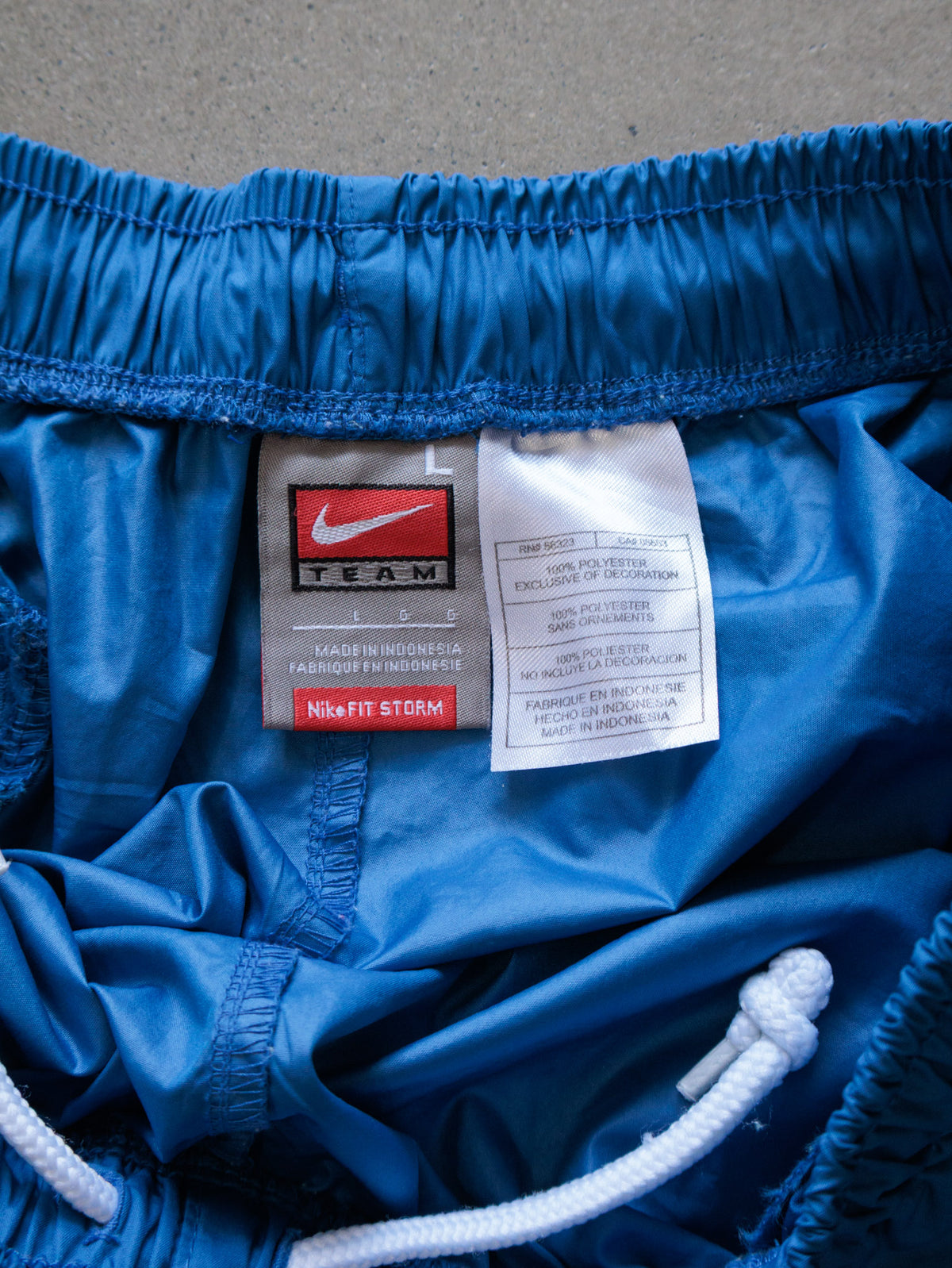 Vintage 00s Blue Nike Track Pants (L)