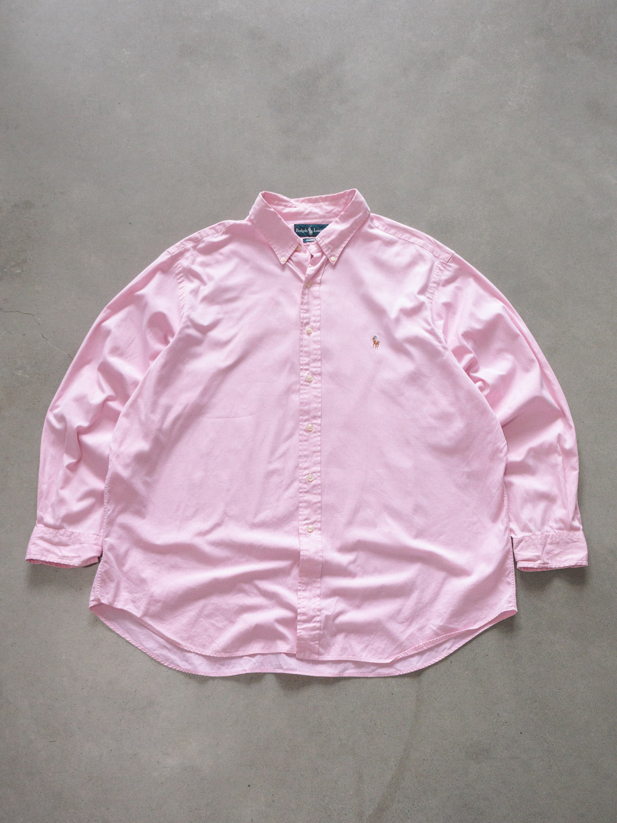 Vintage 00s Pink Ralph Lauren Shirt (2XL)