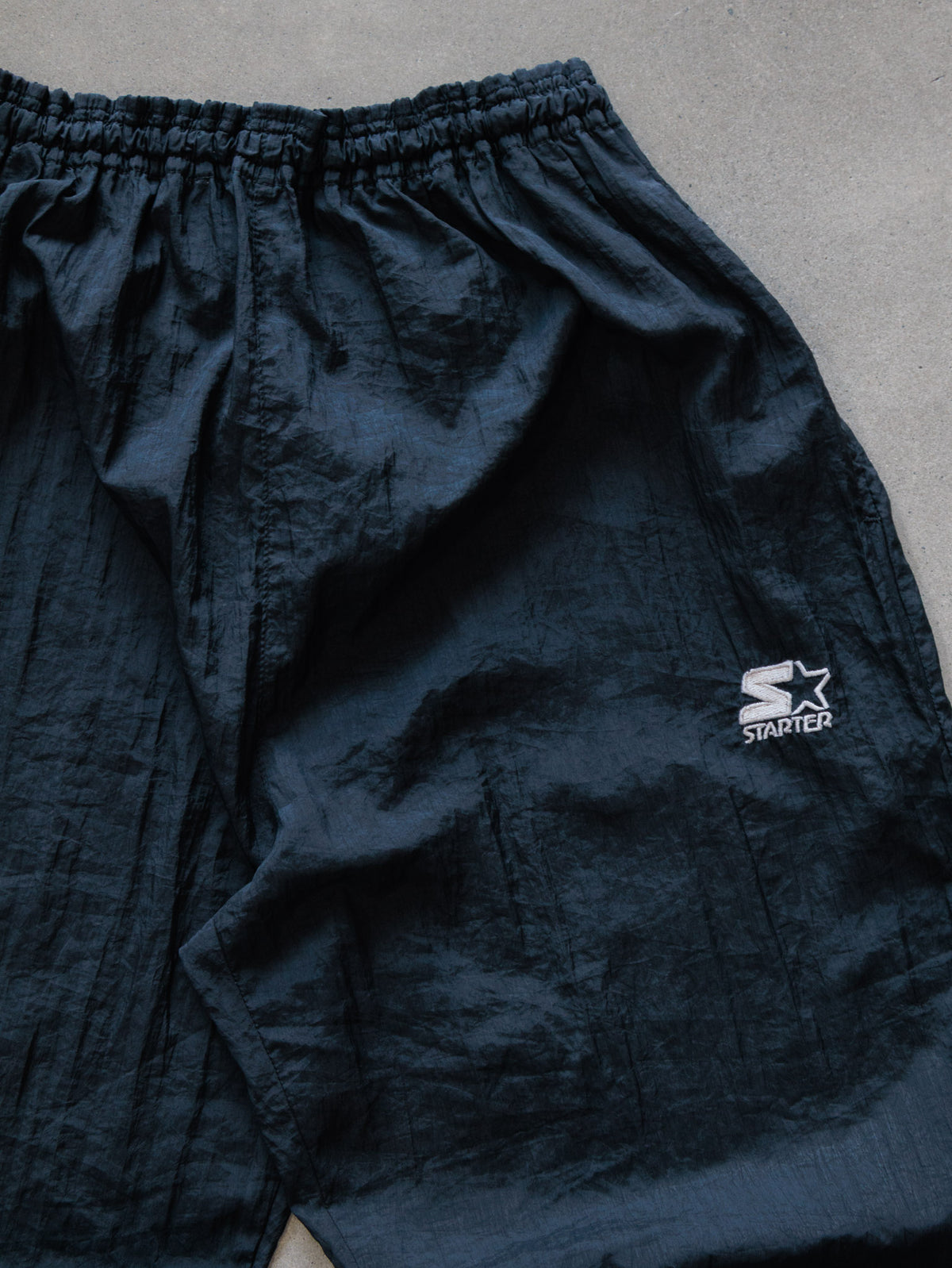 Vintage Black Starter Track Pants (L)