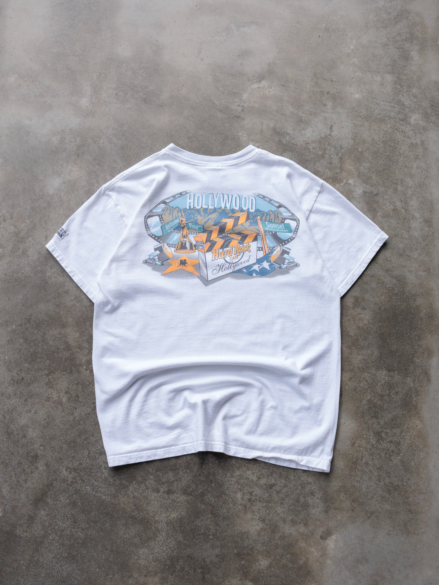 Vintage 90s Hard Rock Cafe Hollywood Tee (L)
