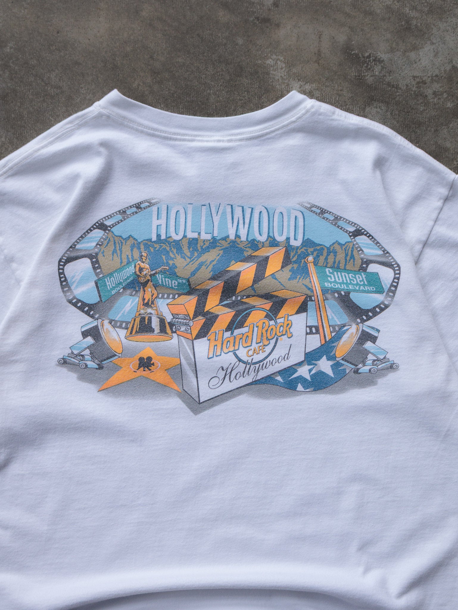 Vintage 90s Hard Rock Cafe Hollywood Tee (L)