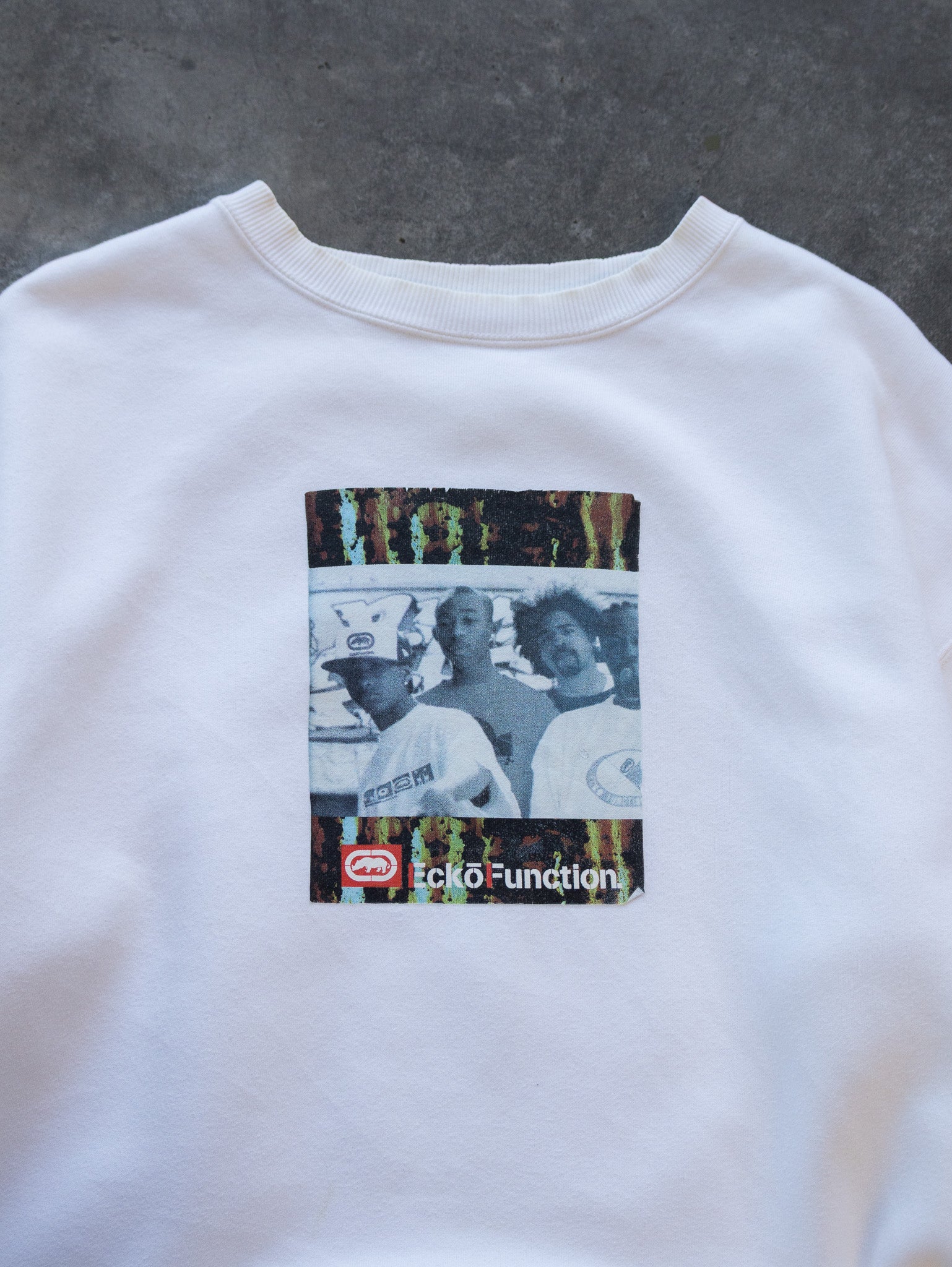 Vintage White Ecko Function Sweatshirt (XL)