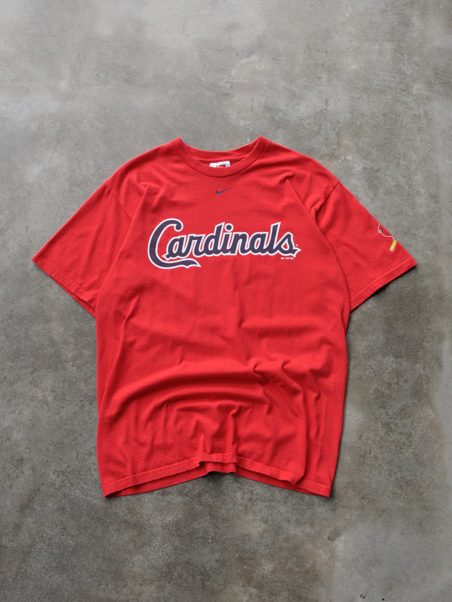 Vintage 2005 Red Nike St. Louis Cardinals Tee (M)