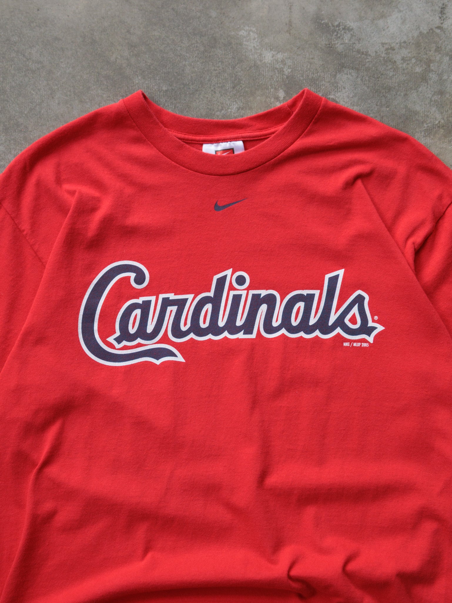 Vintage 2005 Red Nike St. Louis Cardinals Tee (M)