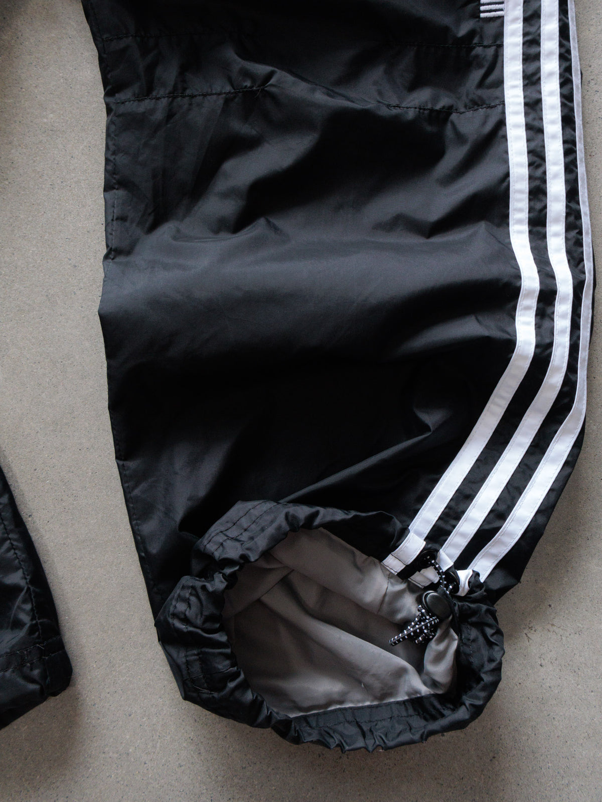 Vintage Black Adidas Track Pants (M)