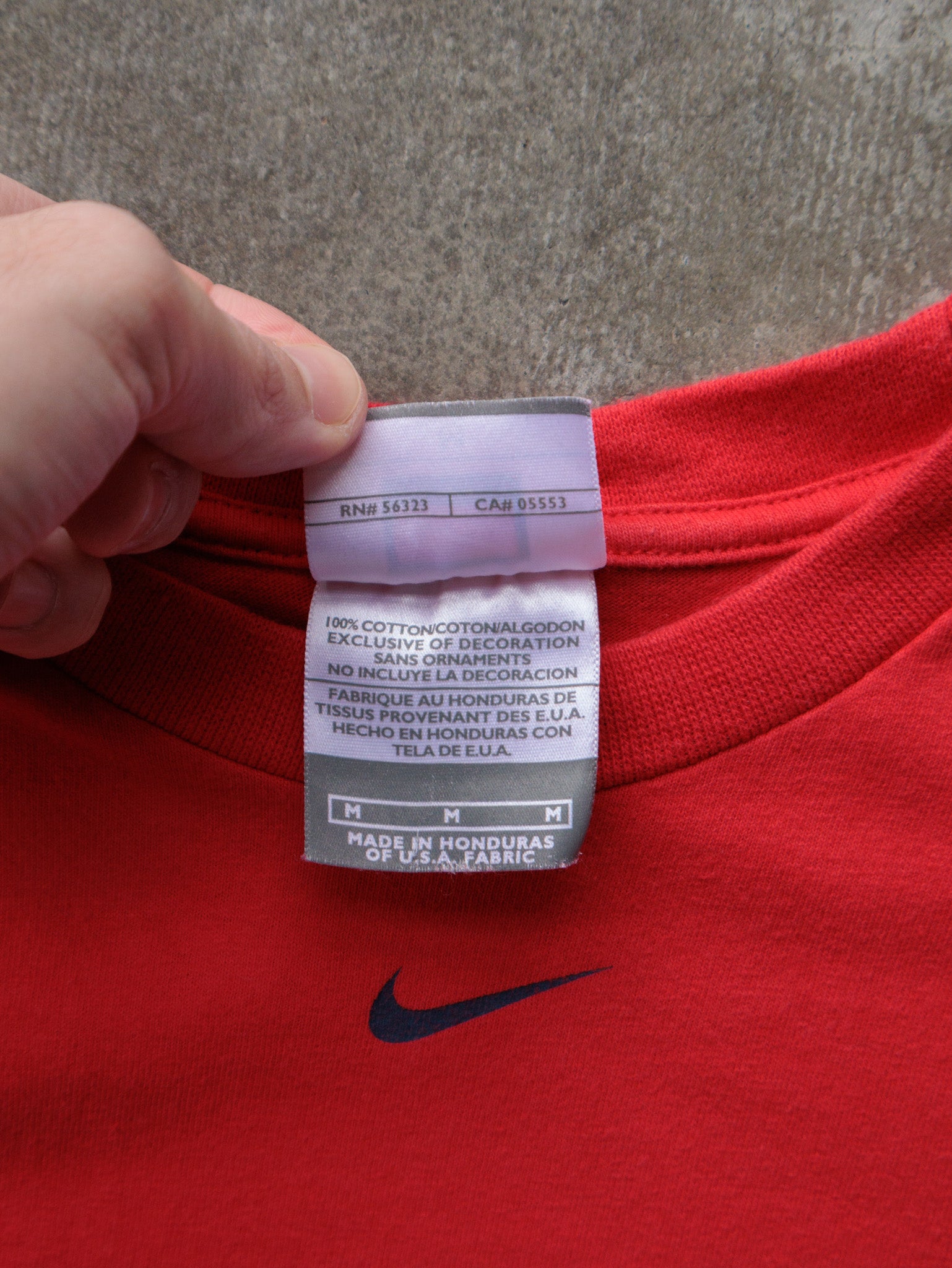 Vintage 2005 Red Nike St. Louis Cardinals Tee (M)