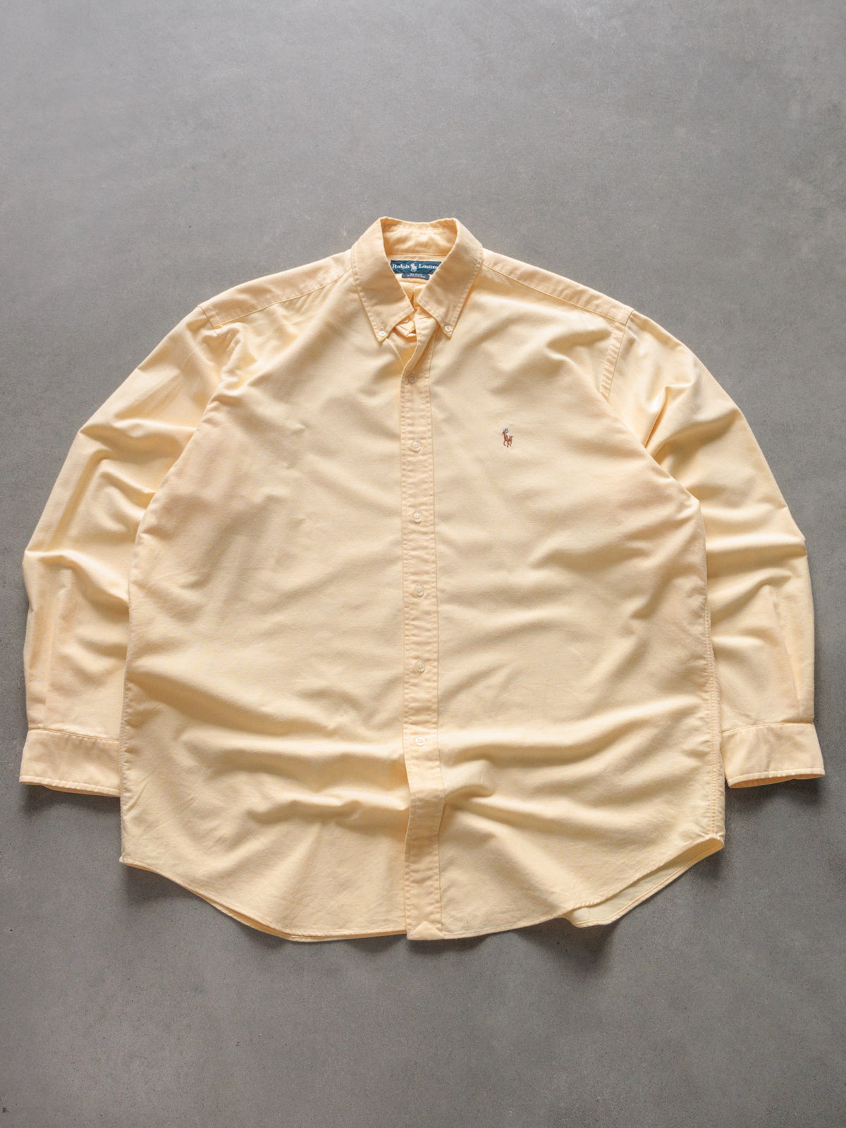 Vintage Yellow Ralph Lauren Shirt (L)